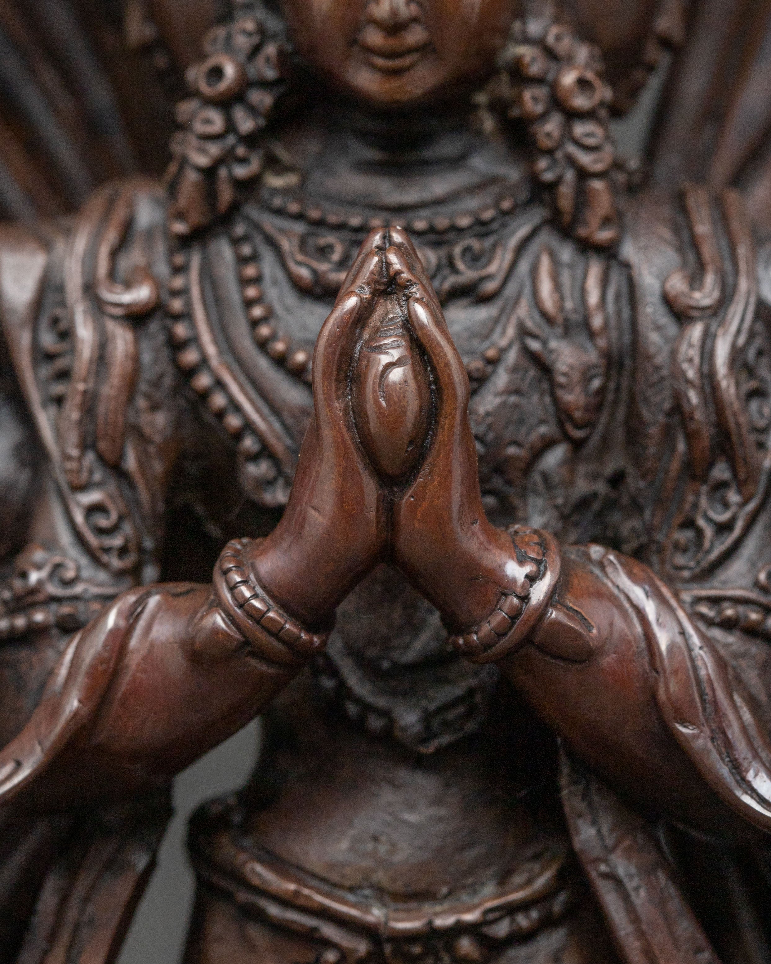 1000 Armed Chenrezig Handcrafted Statue | Altar Decor