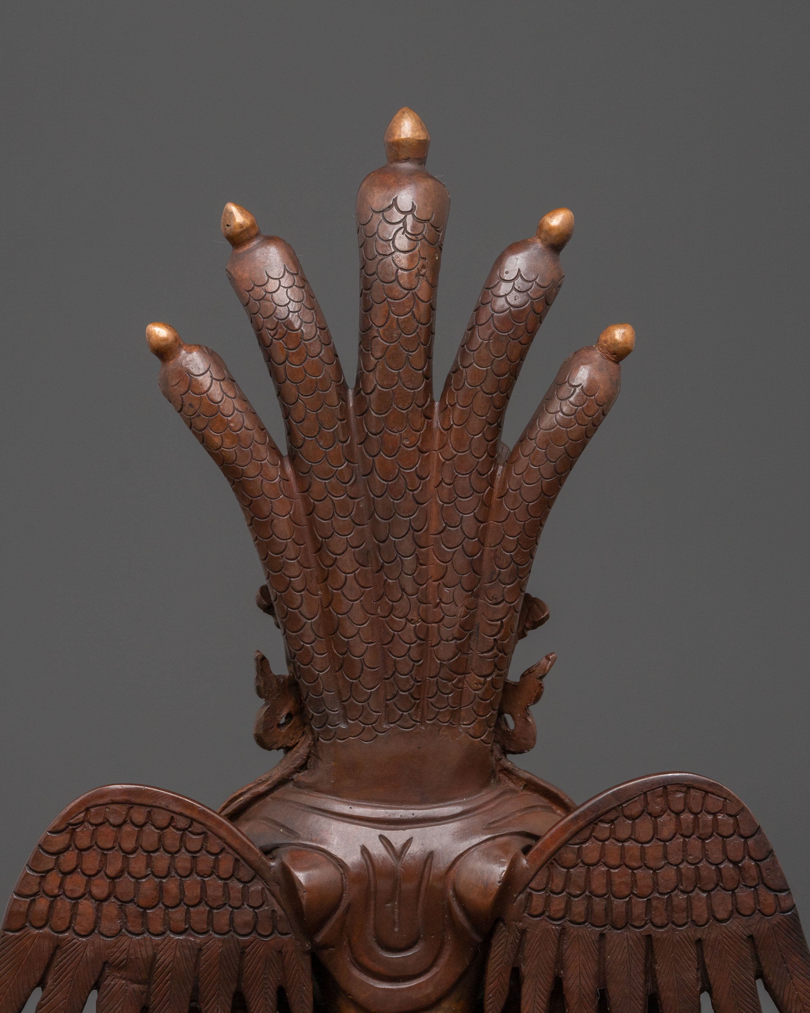 Nagkanya Statue Sacred Serpent Deity for Rituals