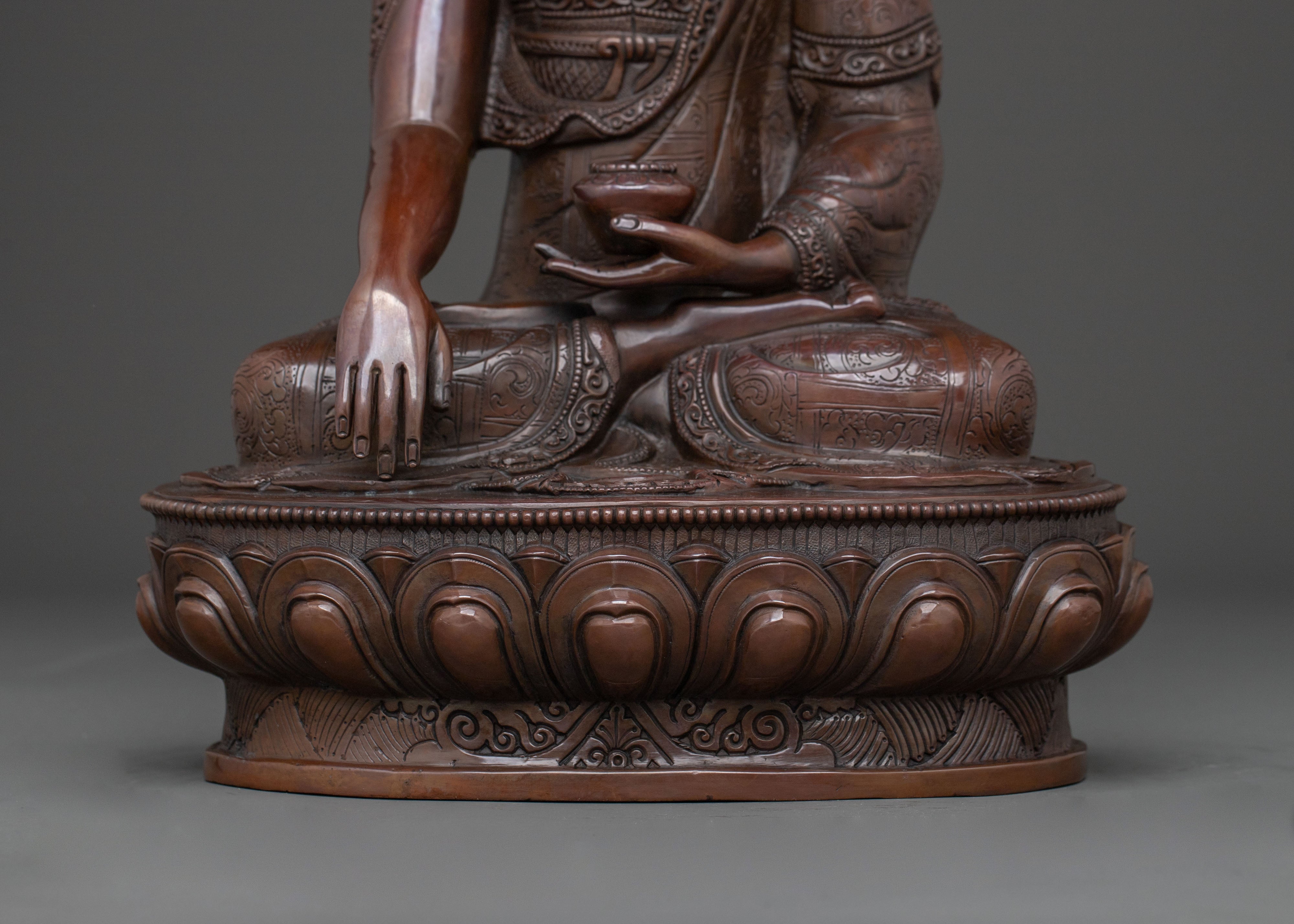 Handcrafted Shakyamuni Buddha Liberation Sculpture