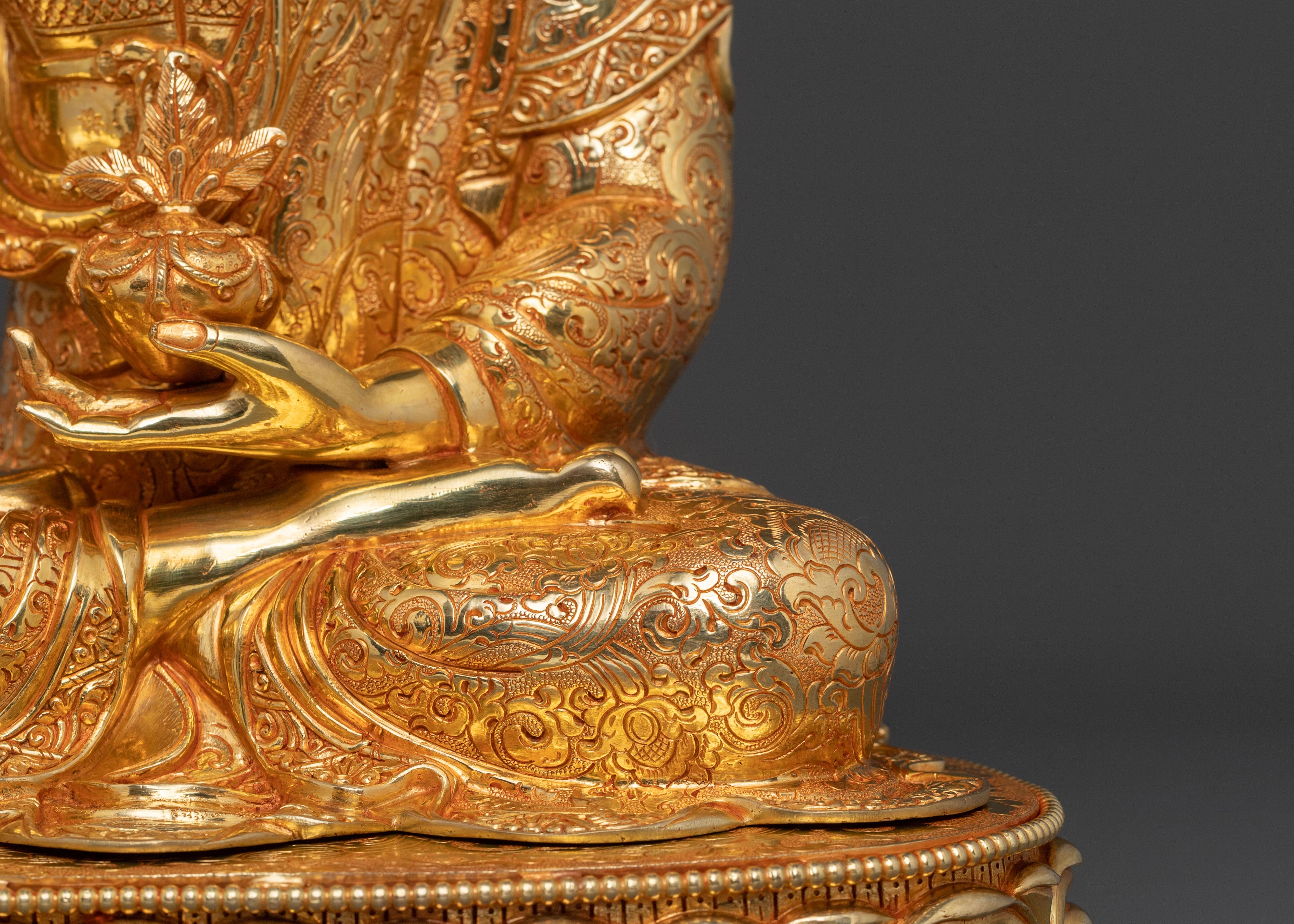 Medicine Buddha Sculpture for Home Shrine