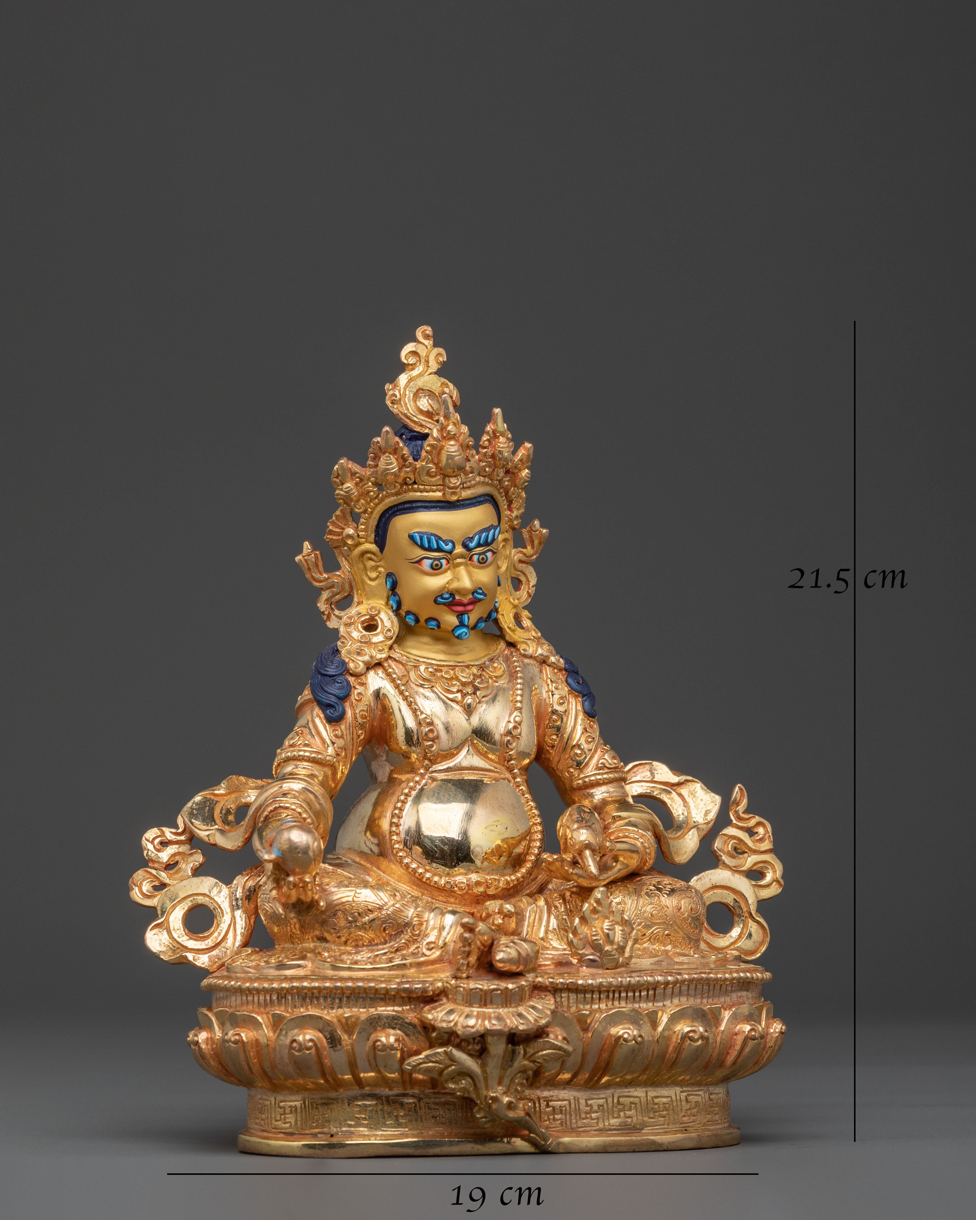 Dzambhala Sacred Statue | Wealth Deity