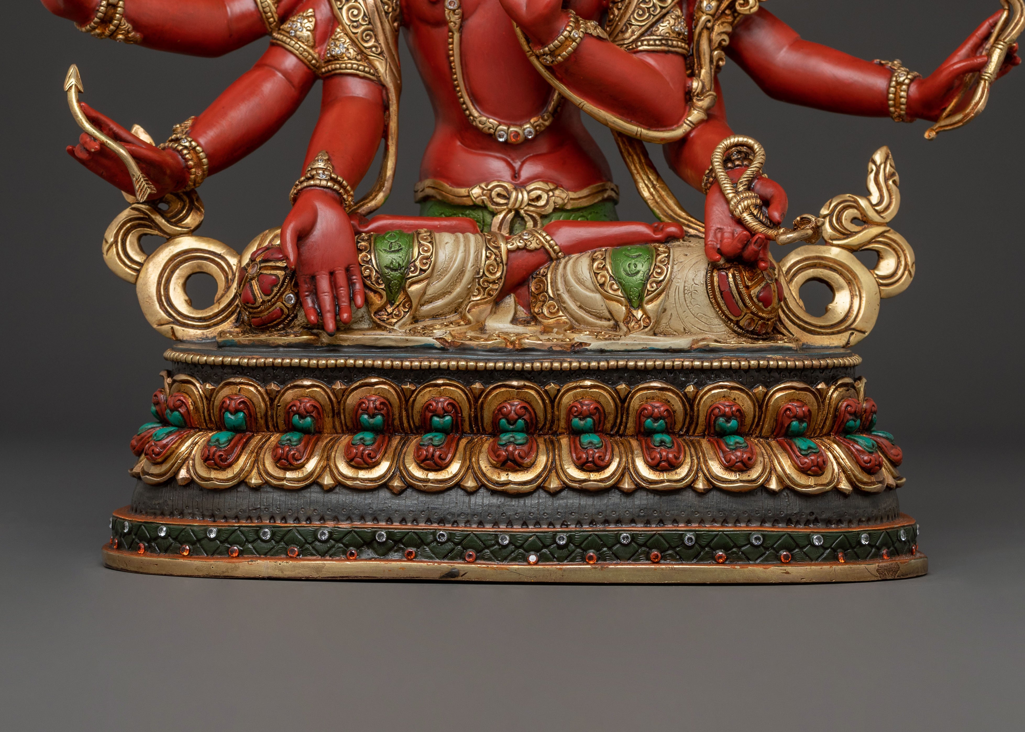 Unique Depiction of Maha Manjushri | Wisdom Bodhisattva