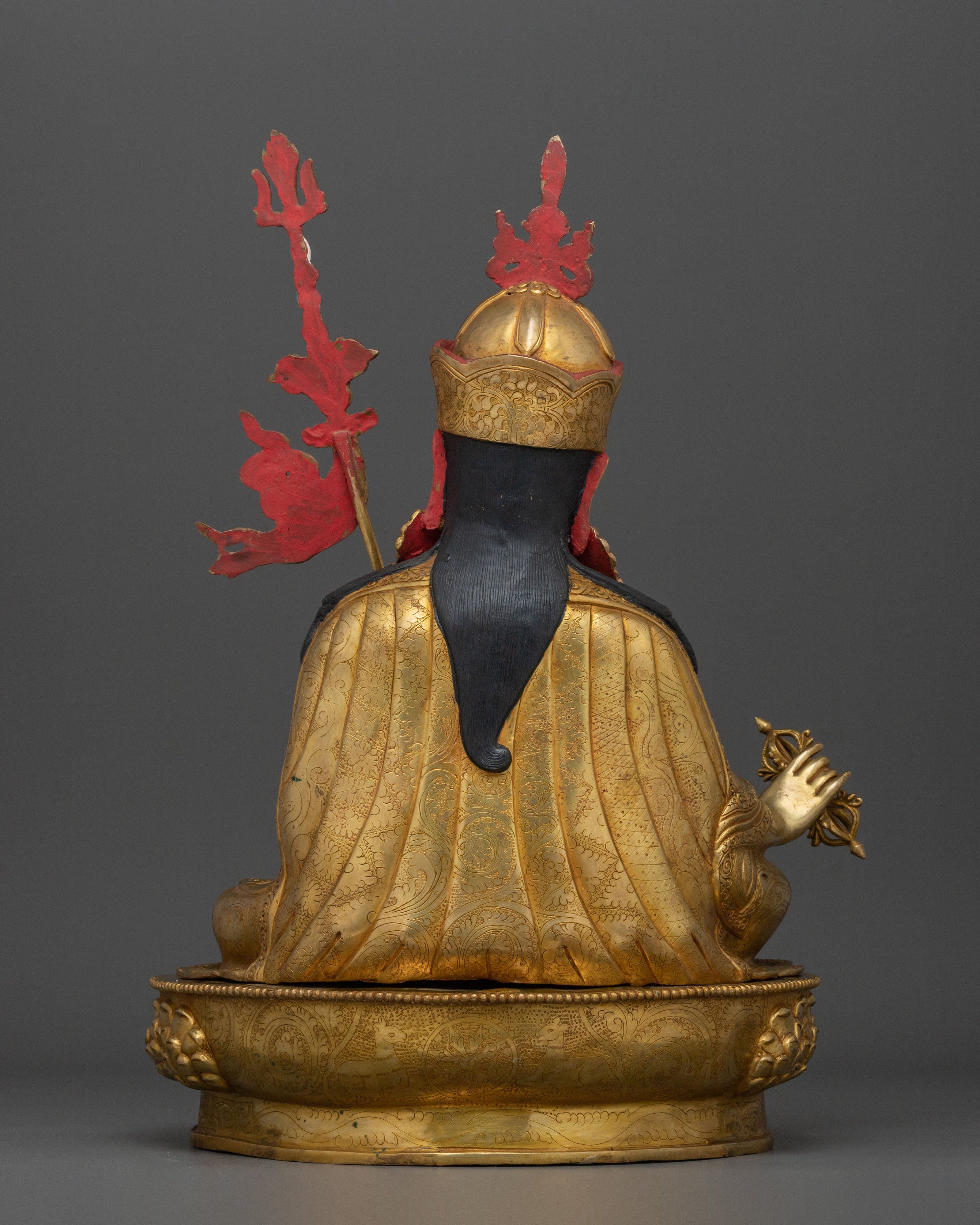 Tibetan Buddhist Sacred Figurine of Guru Rinpoche