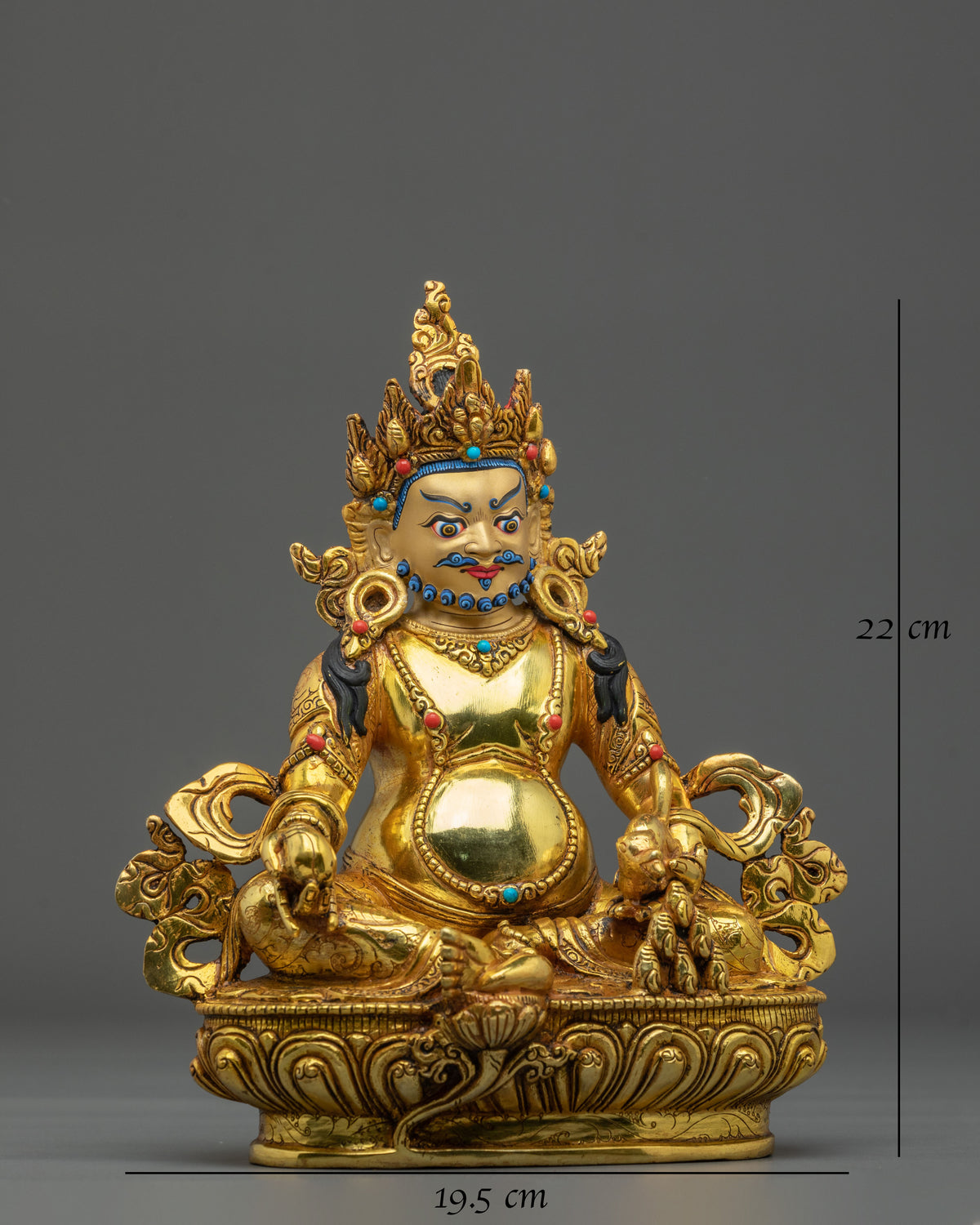 Dzambhala Statue | Steward of Dharma-Sustaining Abundance