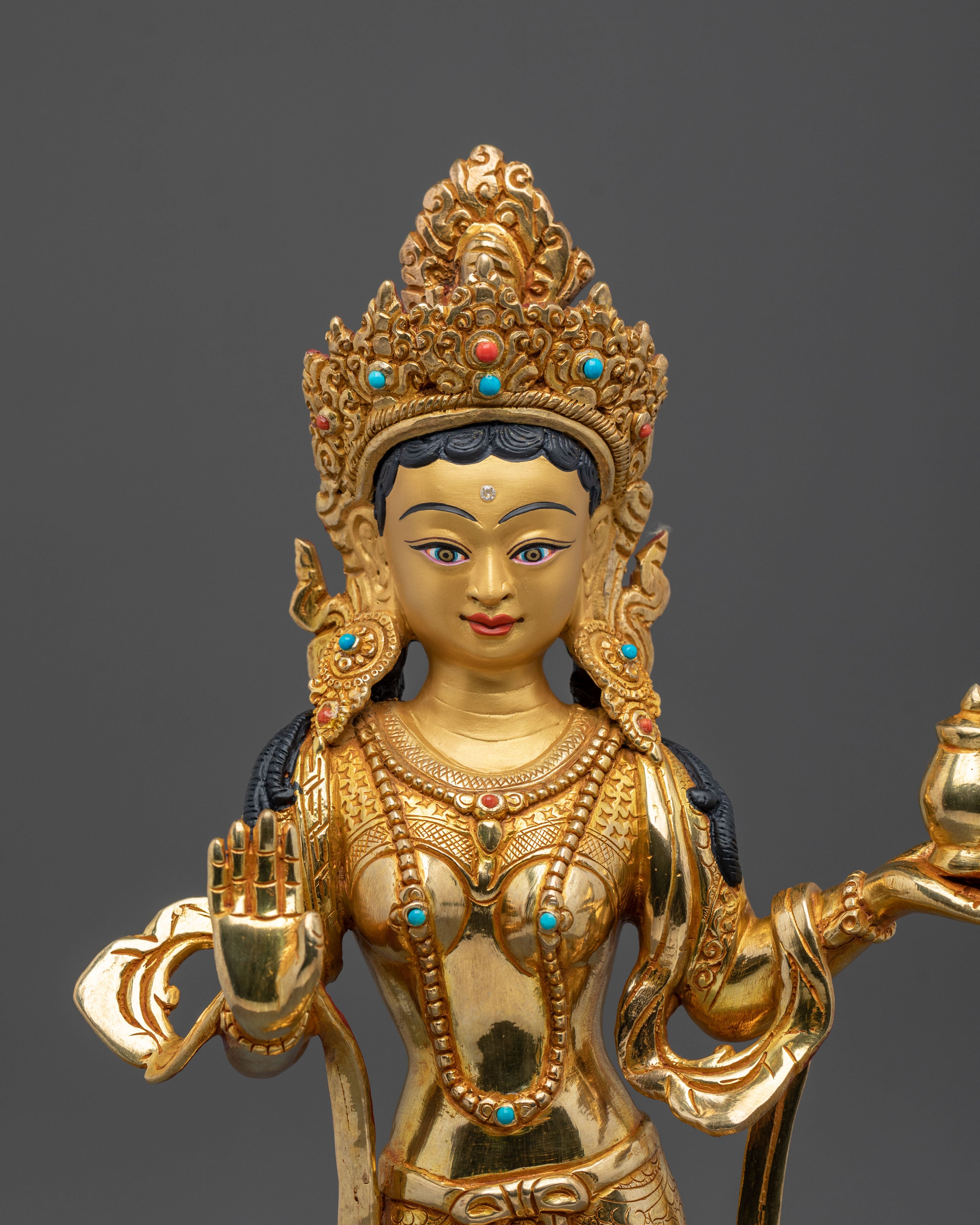 Yeshe Tsogyal and Mandarva Spiritual Figurine | Home Decor
