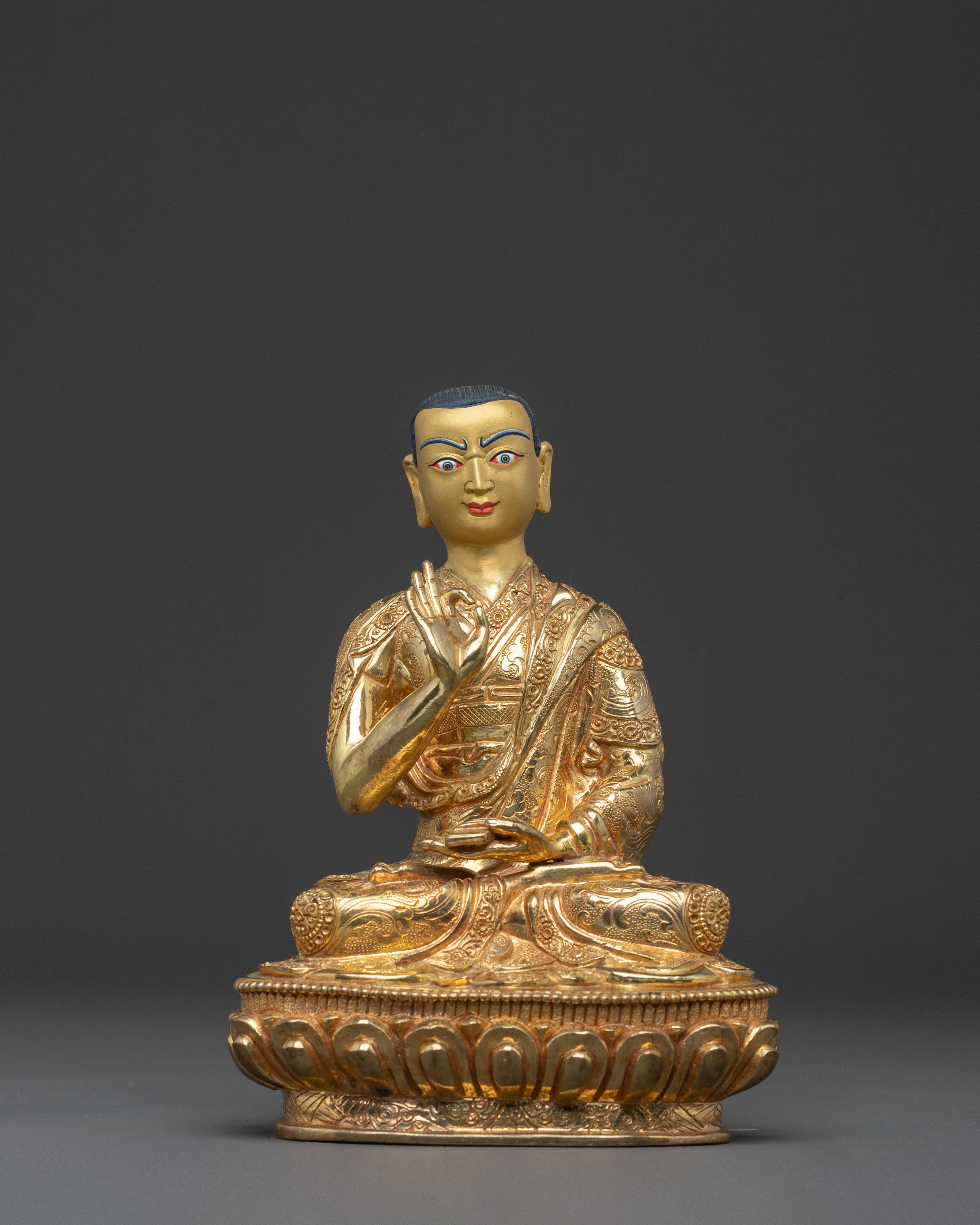 Tsongkhapa with Disciples Statue Set | Home Decor