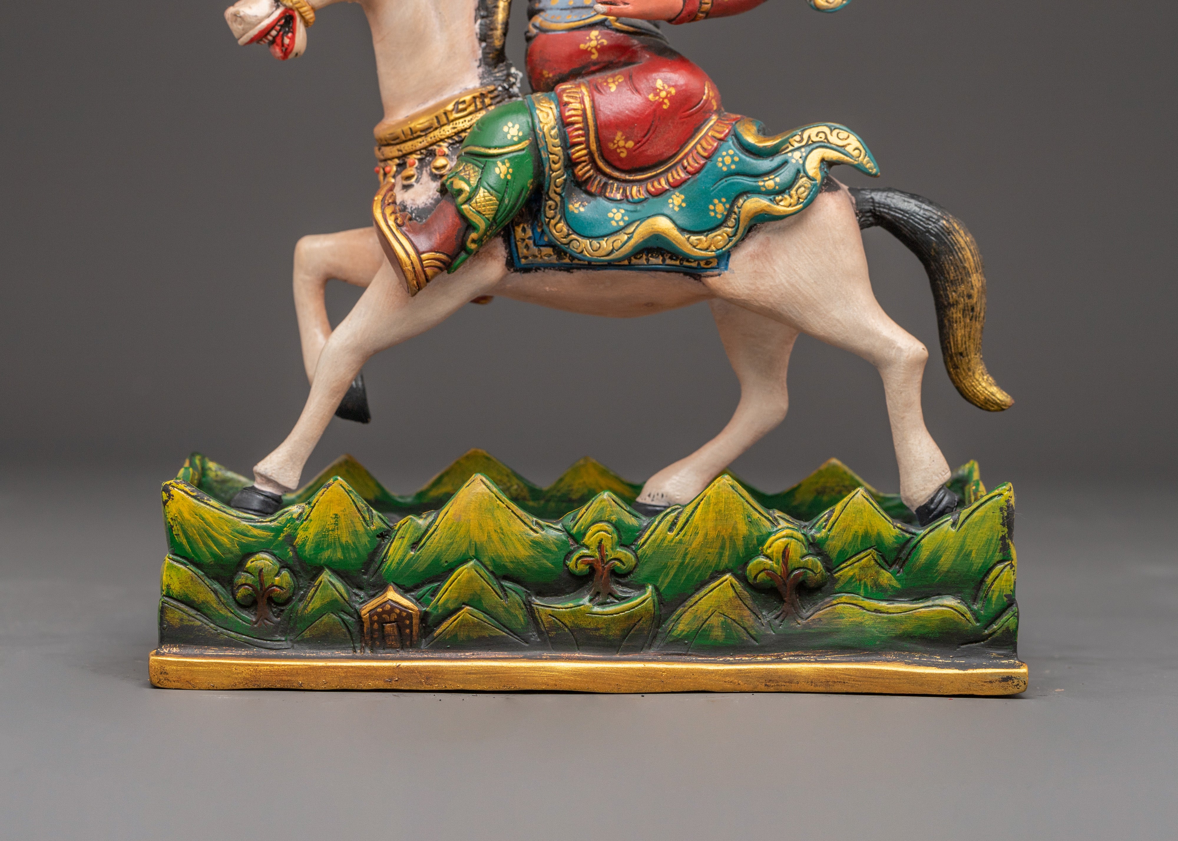 Himalayan Statue of King Gesar | Protector of the Land