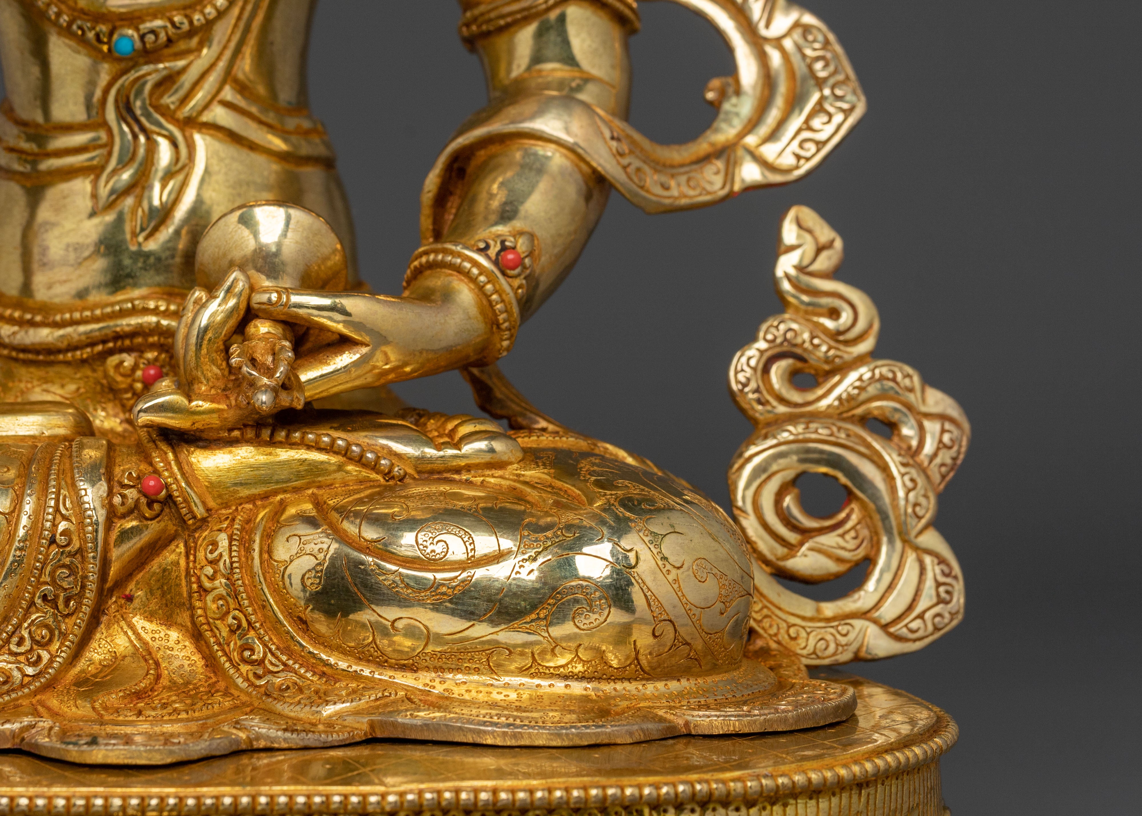Handcrafted Vajrasattva Statue | Purification Deity