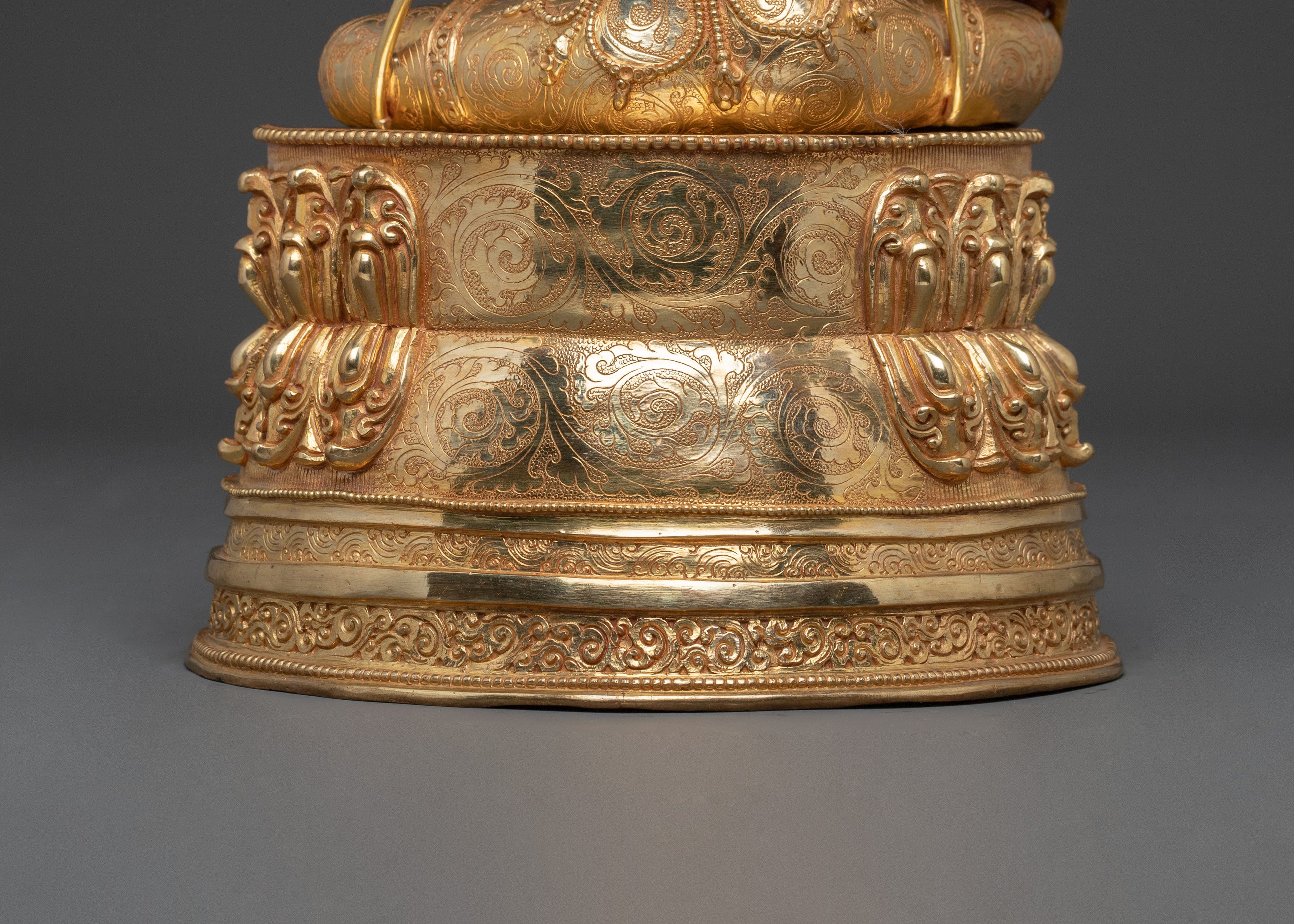 Syama Tara Handcrafted Statue – Exquisite 24K Gold Gilded