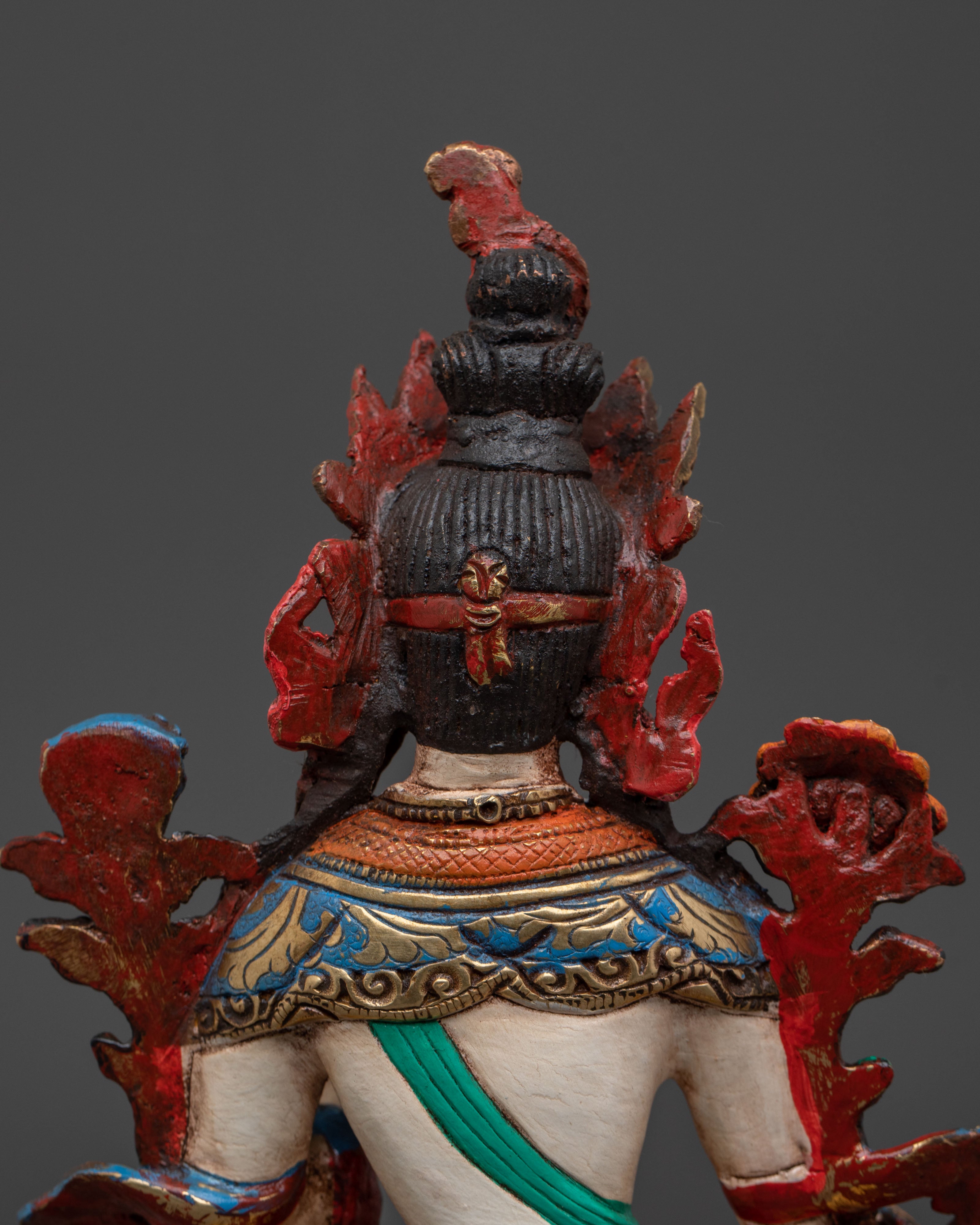 Goddess White Tara Meditation Statue | Bodhisattva of Long Life and Compassion