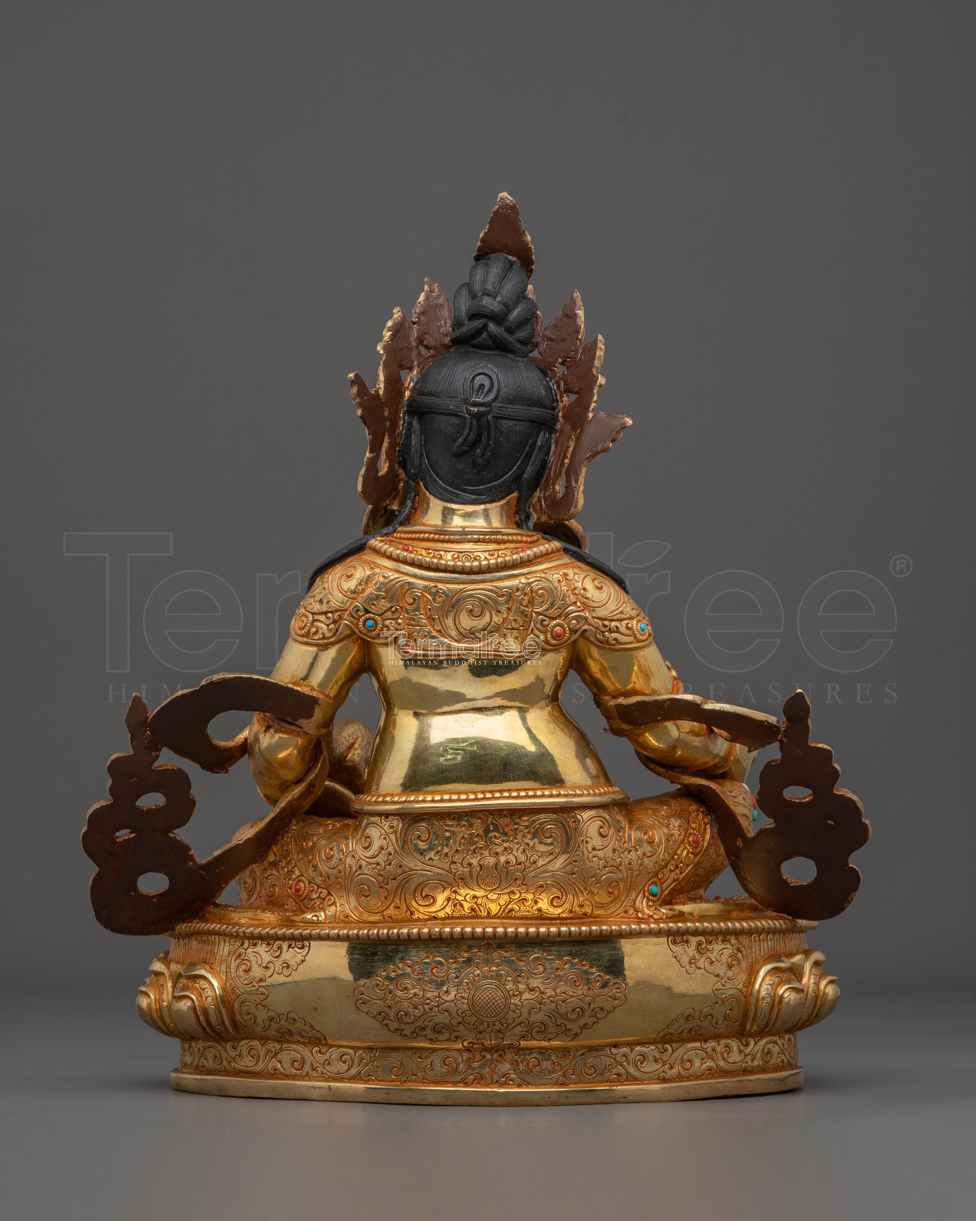 Tibetan Wealth Deity Dzambhala Spiritual Statue | Home Decor