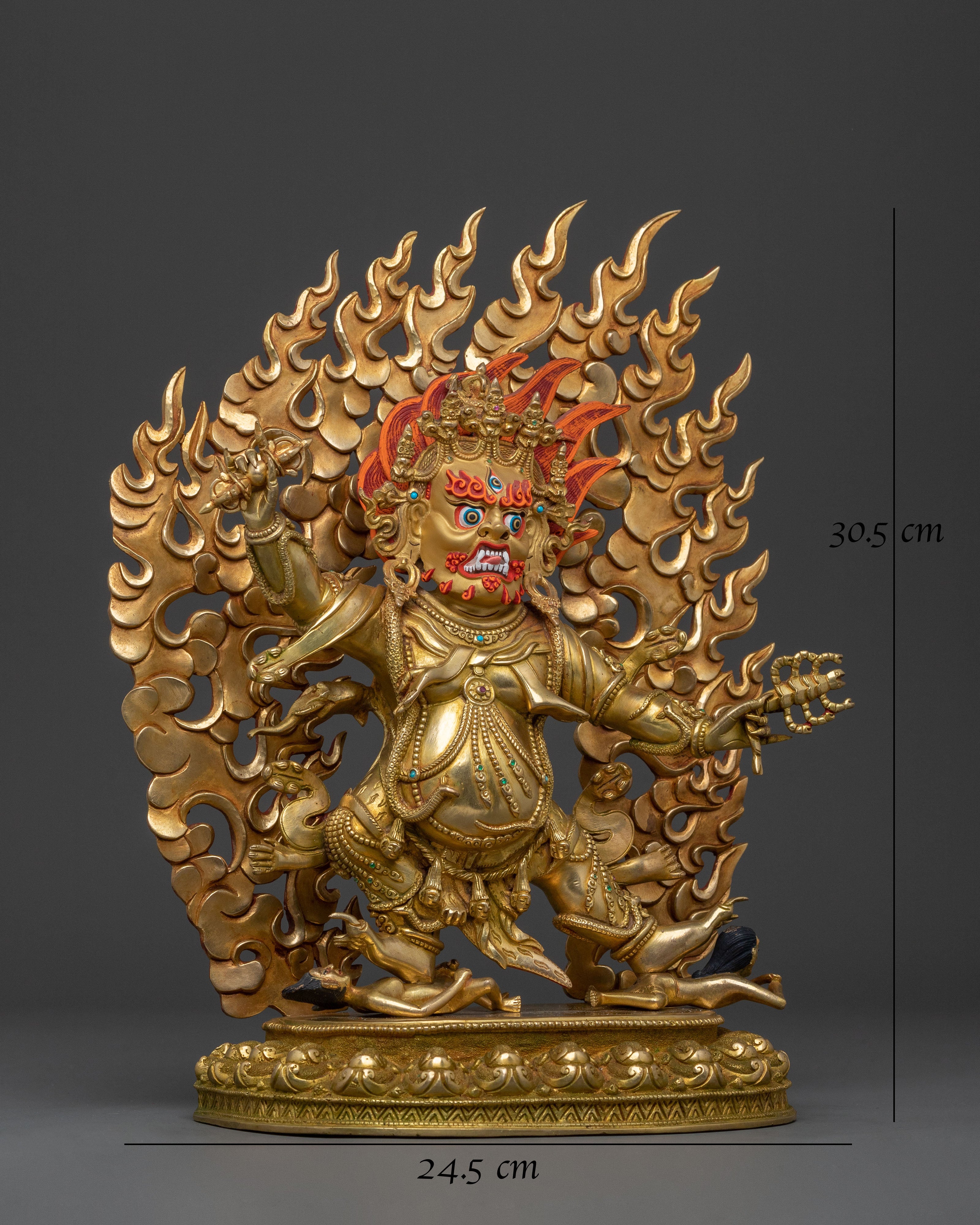 Guru Dragpo Statue: Wrathful Power