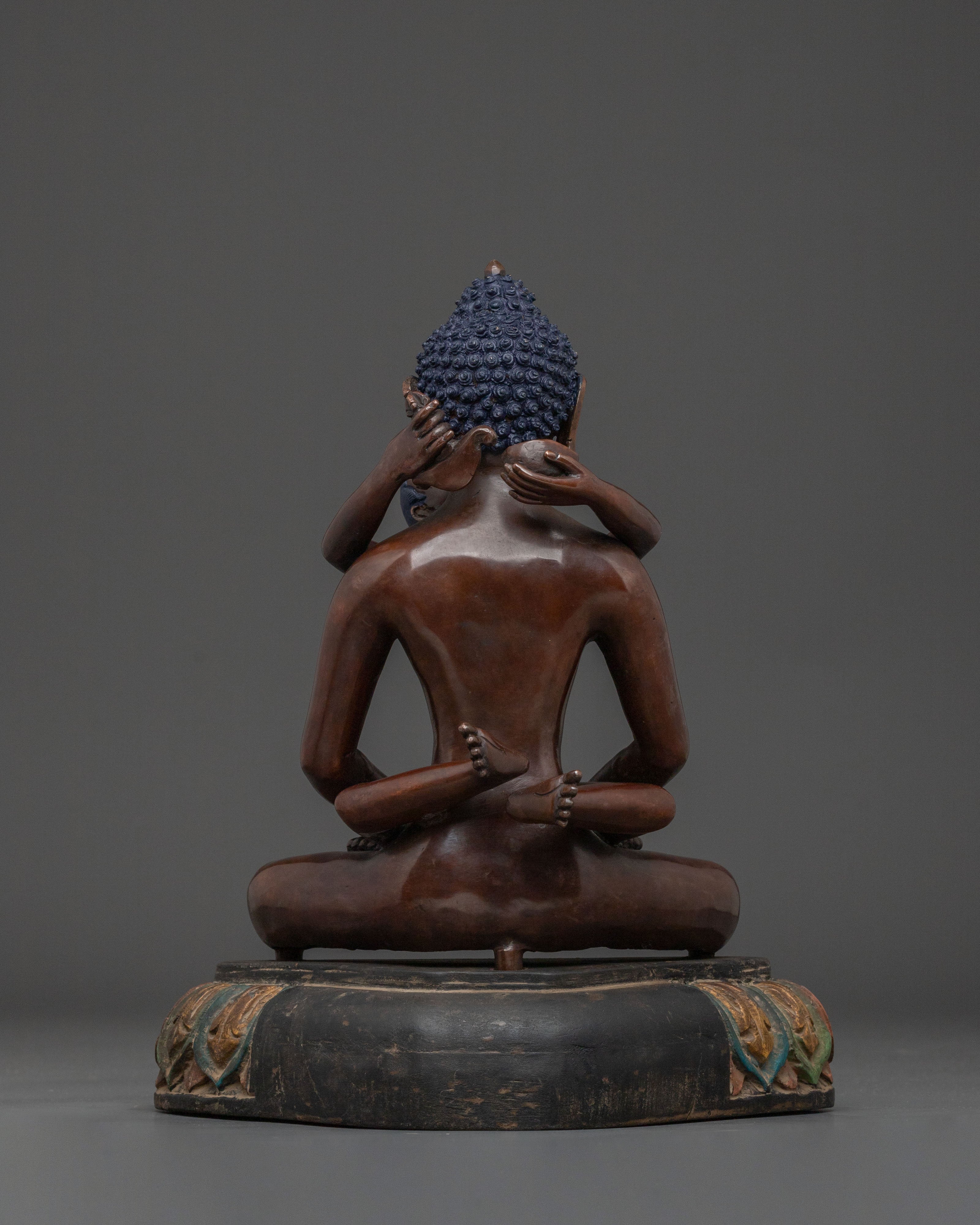 Samantabhadra Divine Figurine with Consort | Primordial Buddha