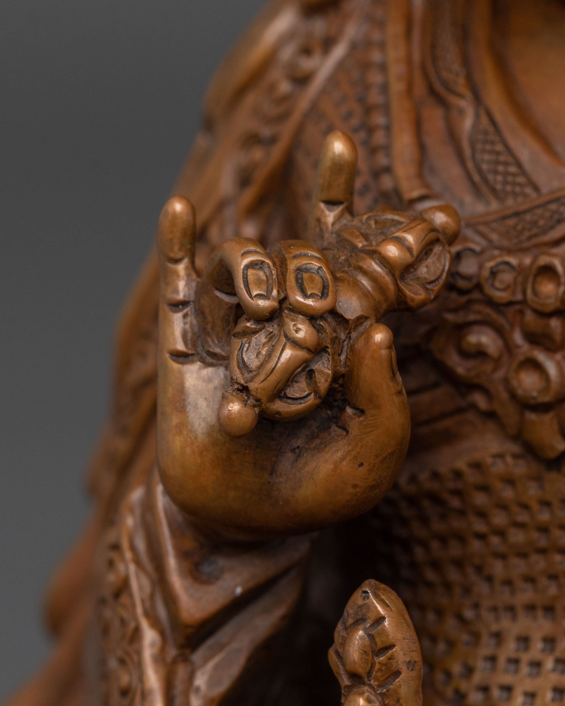 Guru Tsokye Dorje Sacred Figurine | Tibetan Buddhist Altar Decor