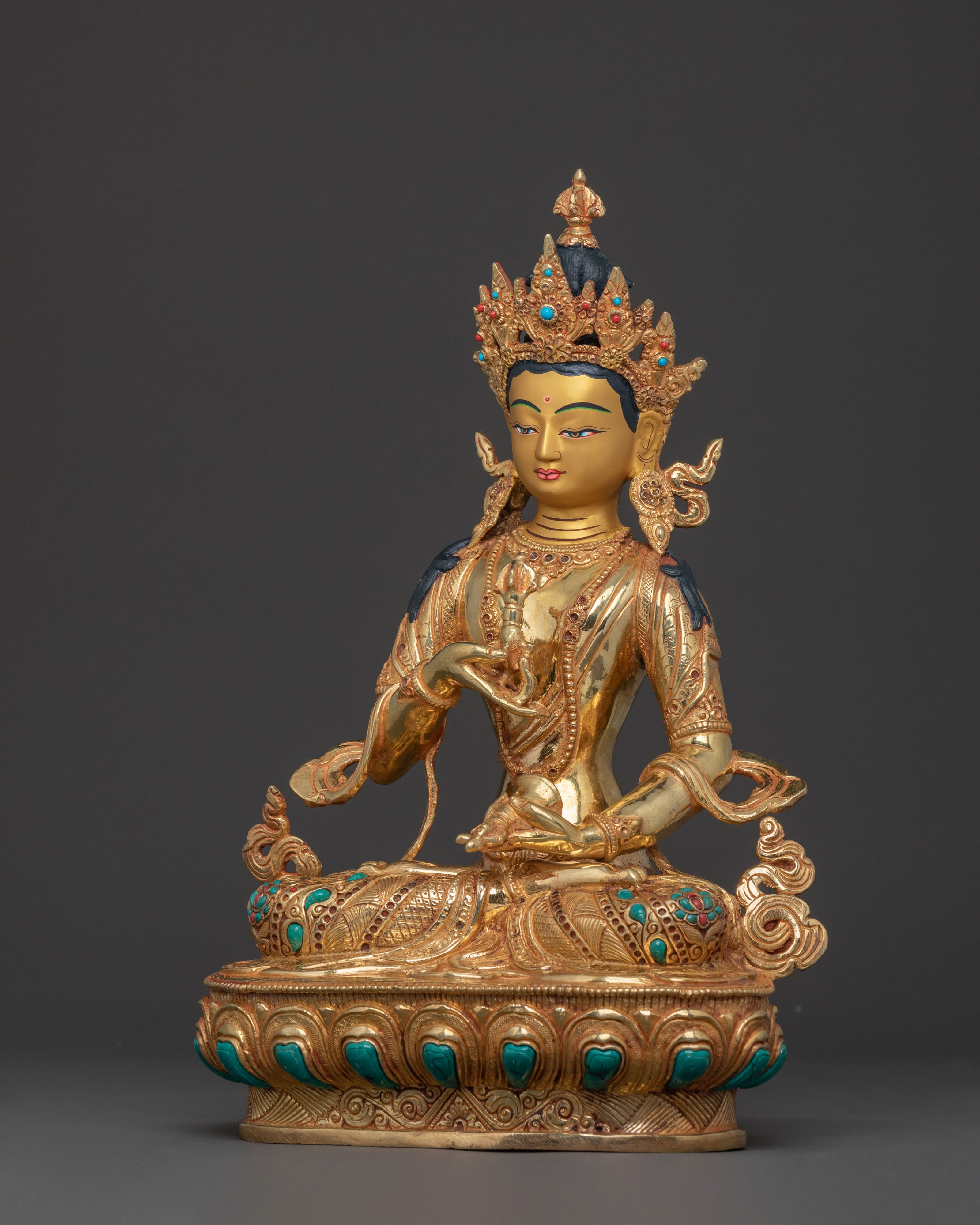 Vajrasattva Spiritual Statue for Altar Home Decor