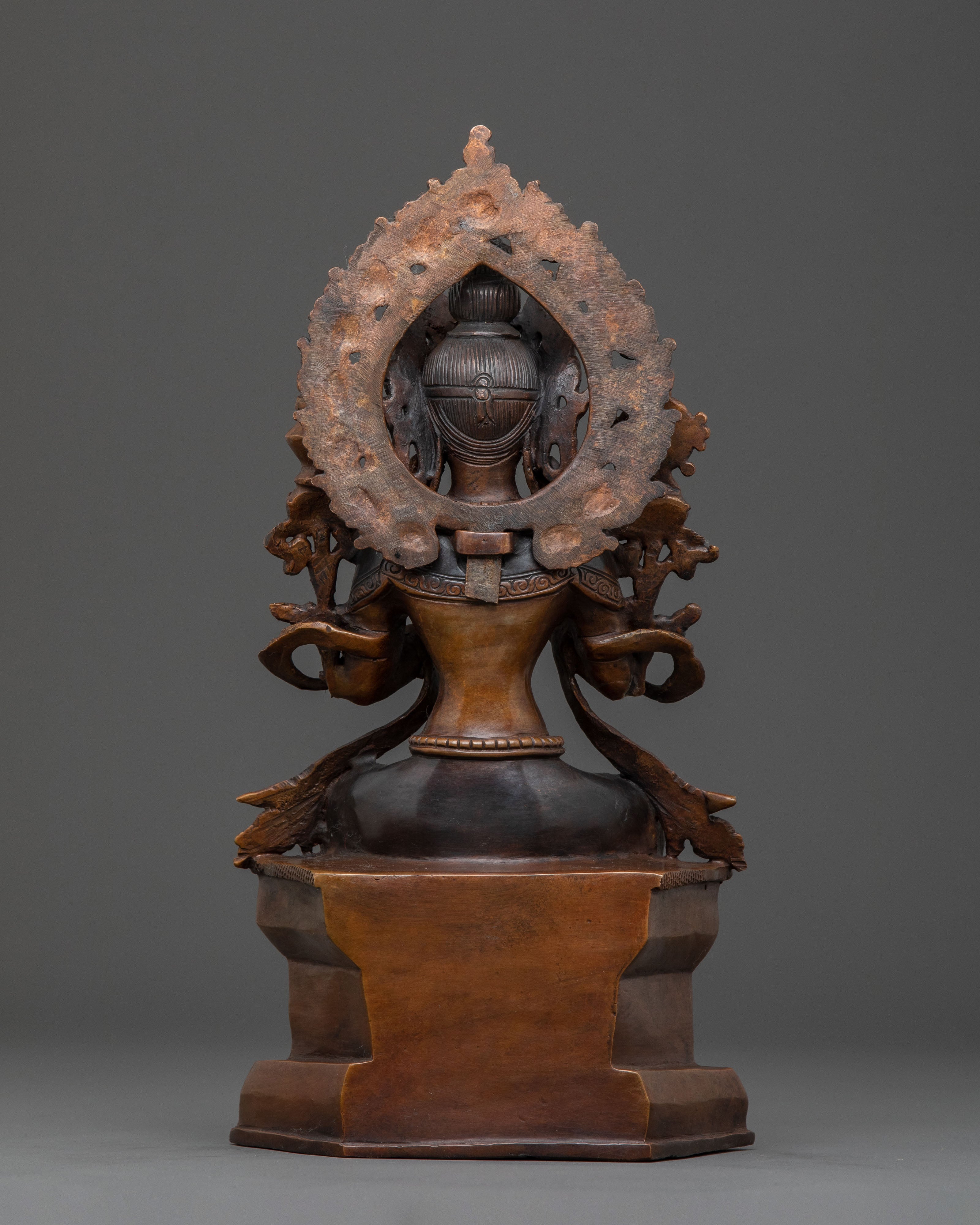 Maitreya Buddha Traditional Statue | Sacred Decor