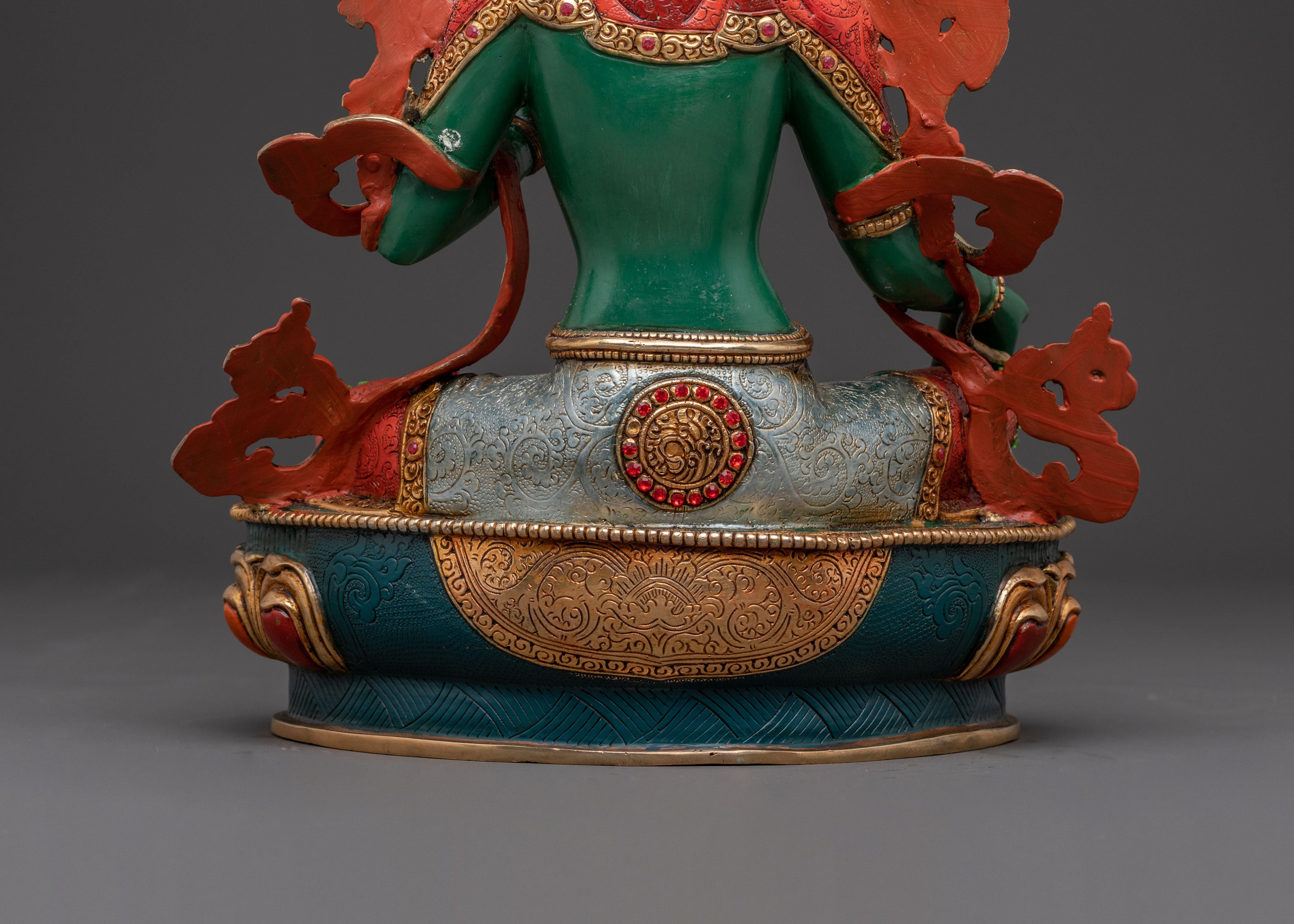 Green Tara Protective Statue | Enlightened Compassion