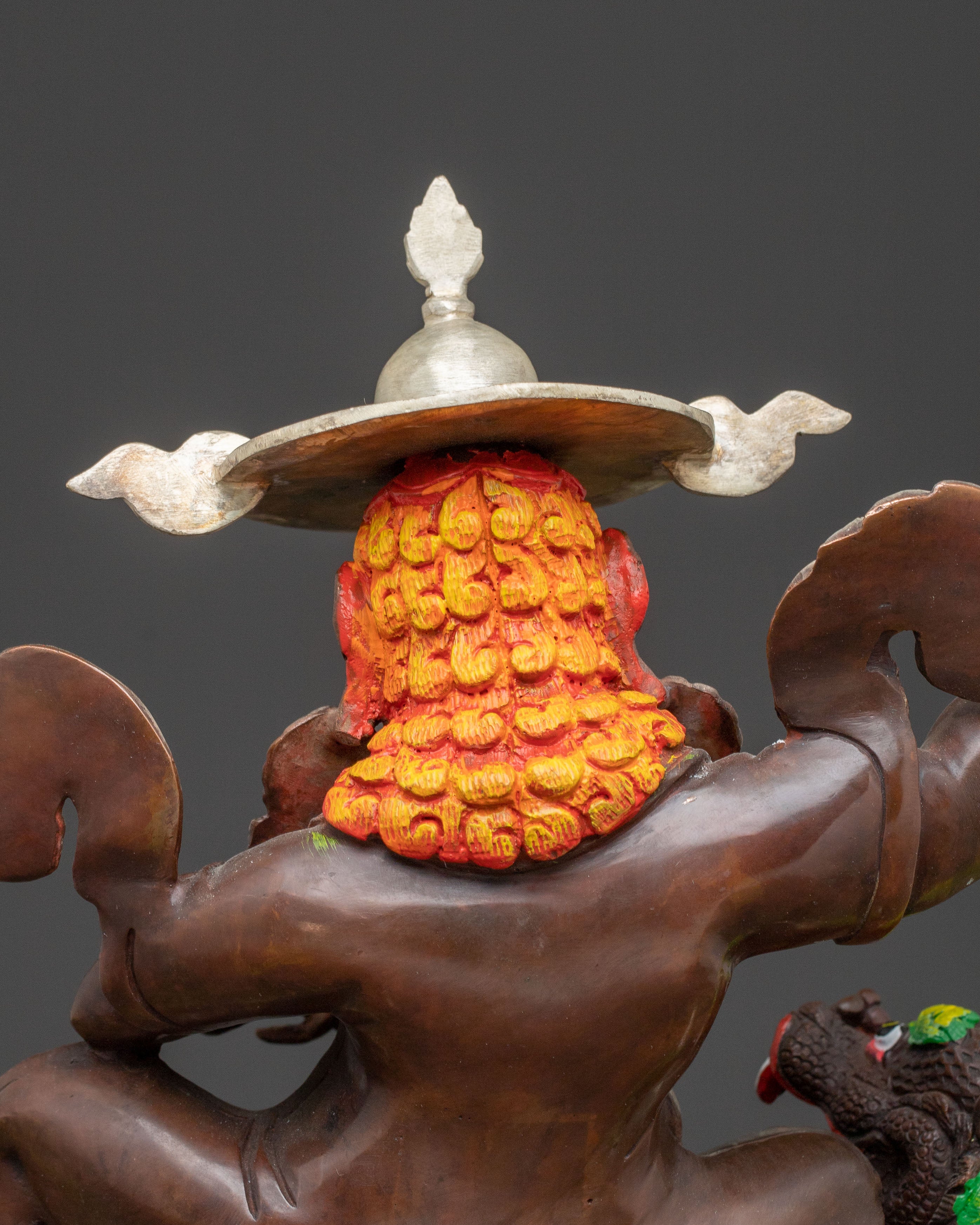 Droje Legpa: Gilded Protector Statue