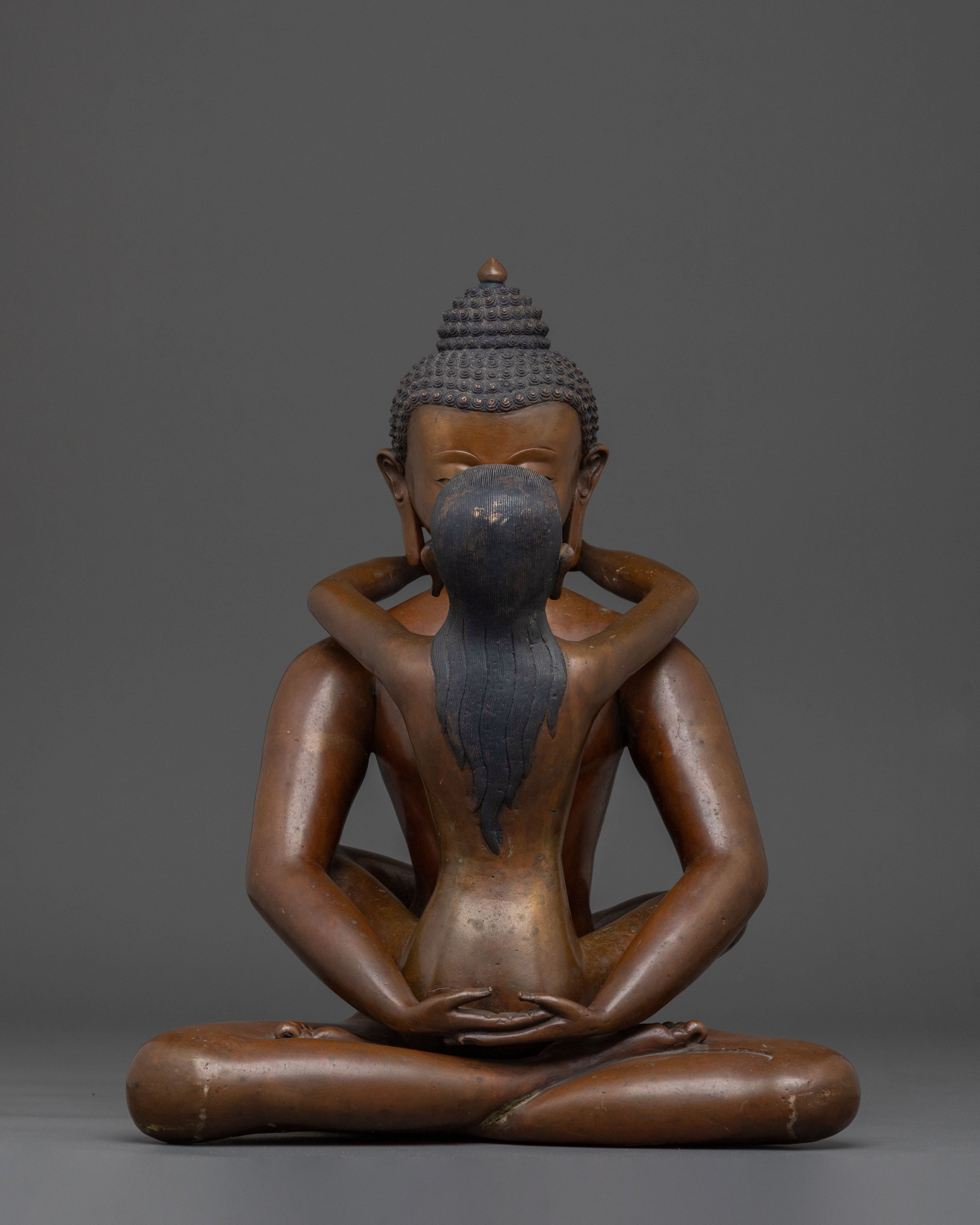 Samantabhadra with Consort Statue