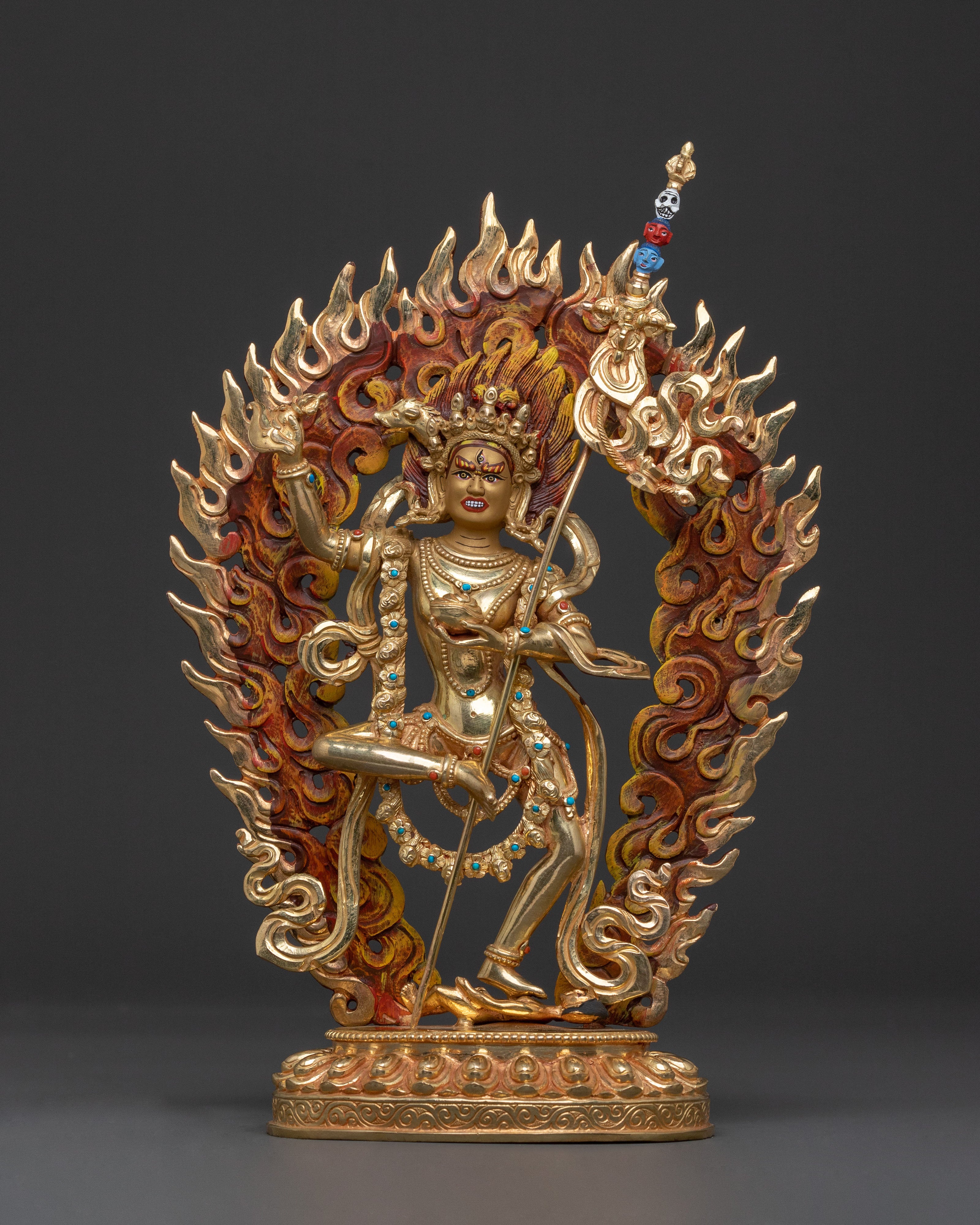 Dorje Phagmo Wrathful Goddess Statue