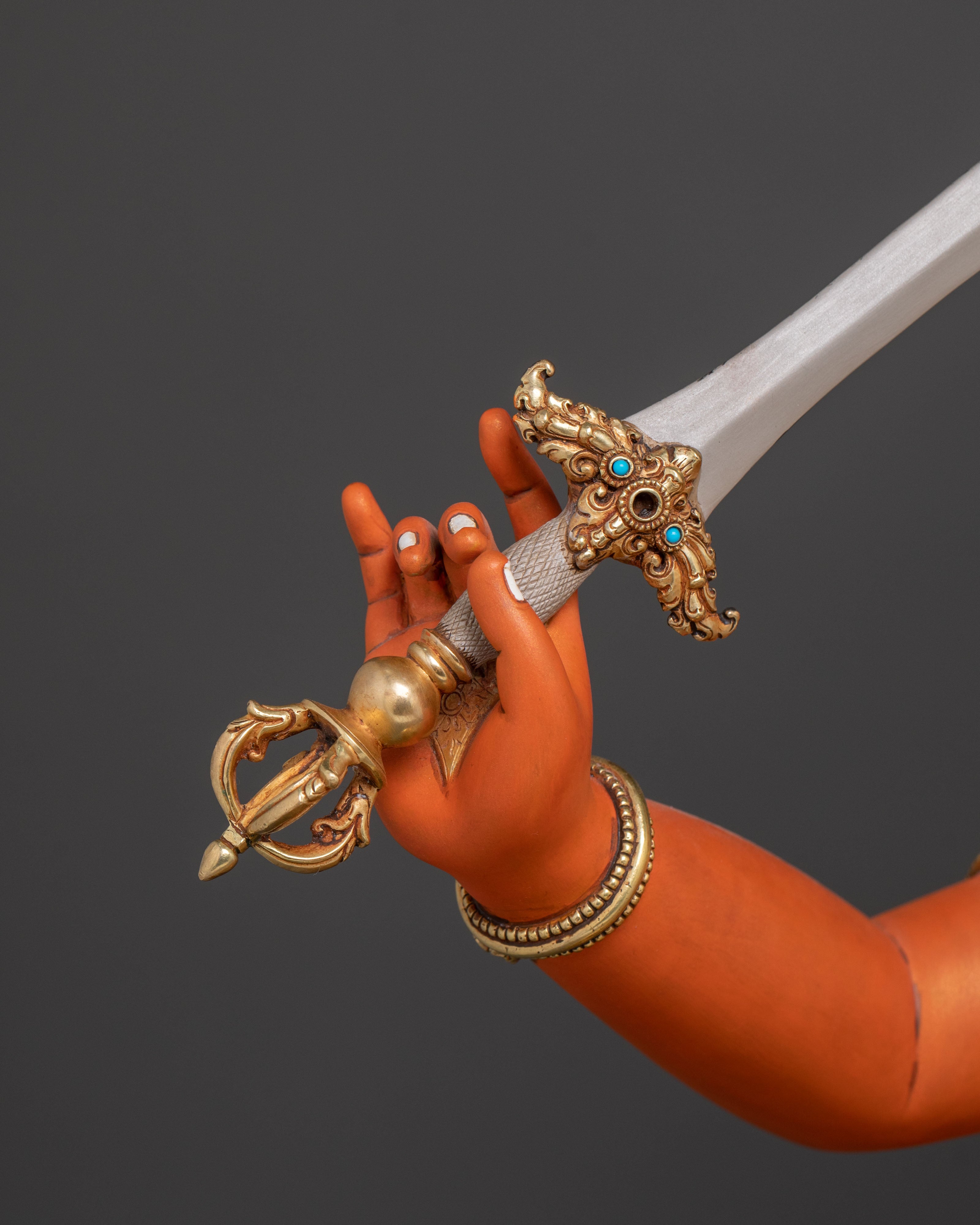 Manjushri Awakening Statue | Bodhisattva of Wisdom and Knowledge