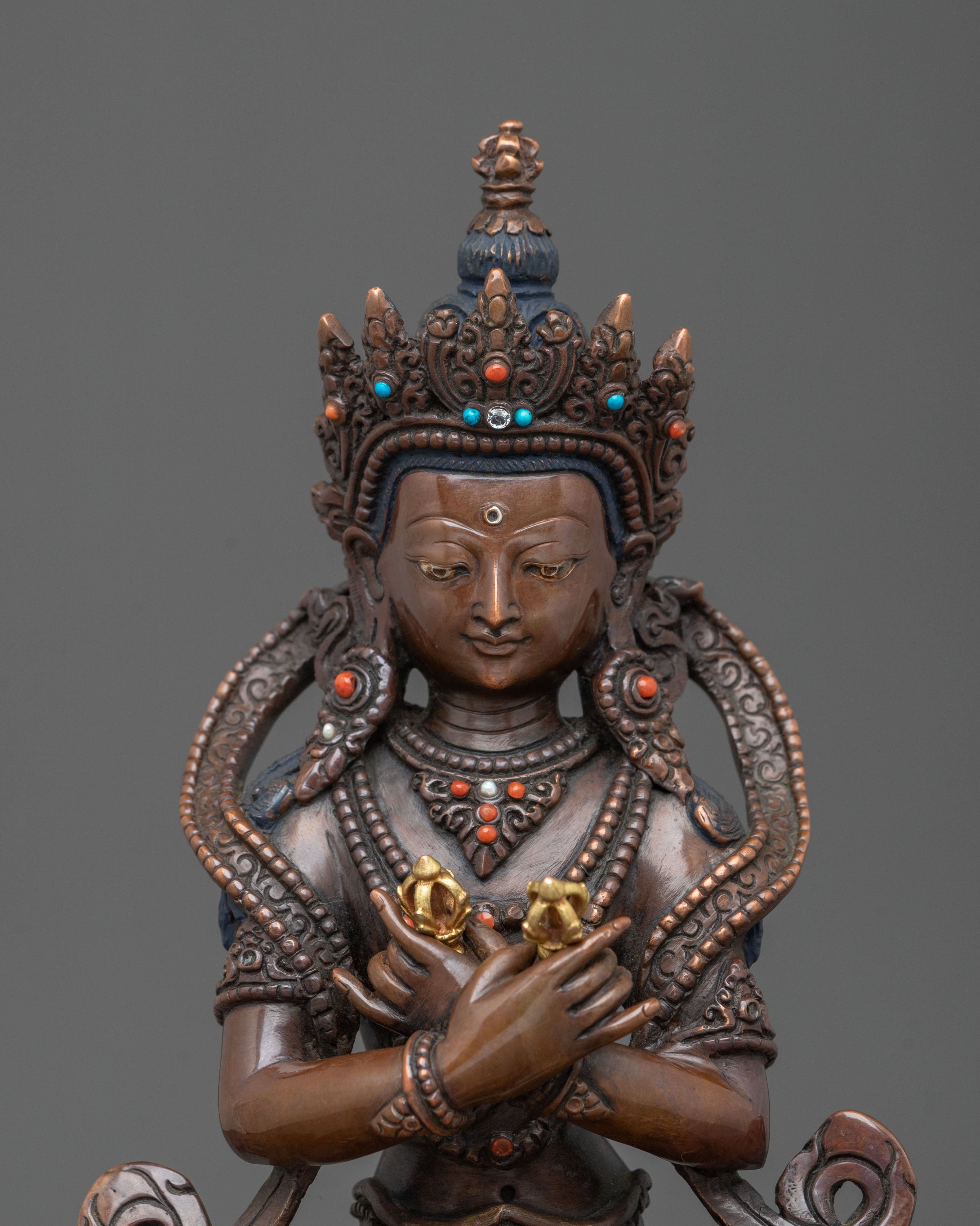 Vajradhara Sacred Buddha Sculpture | Primordial Buddha of Wisdom