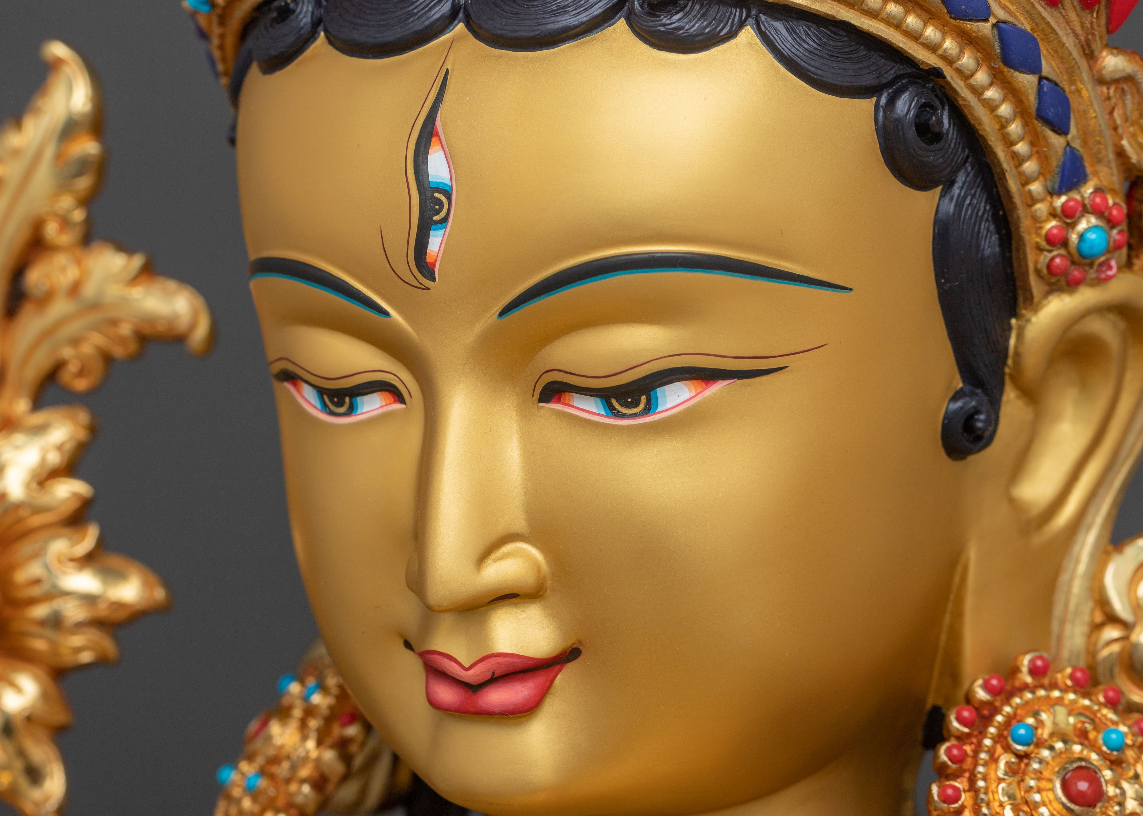 Radiant Sapta Locana Tara Statue | Buddhist Home Decor