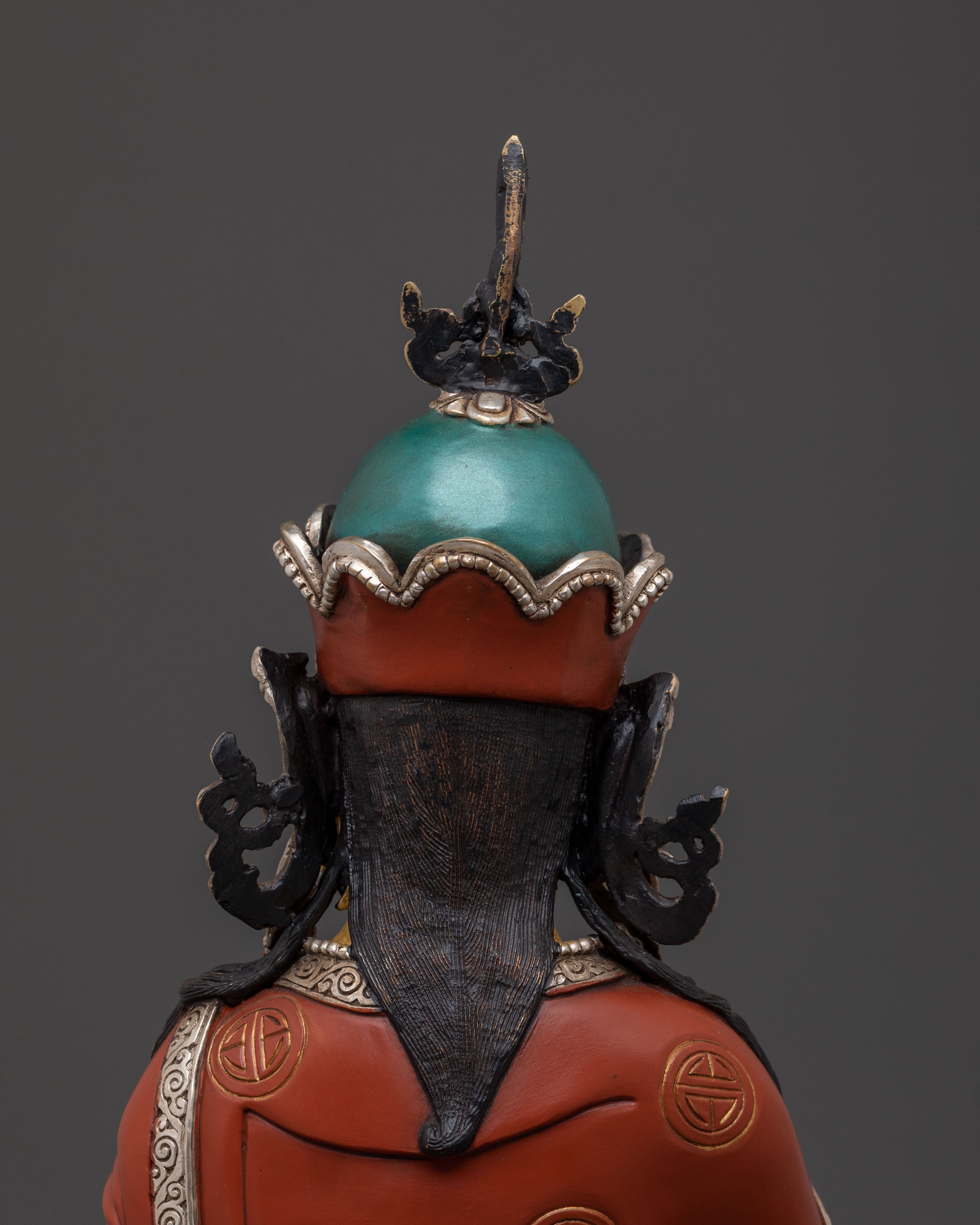 Guru Rinpoche Statue | 24K Gold Gilded Masterpiece