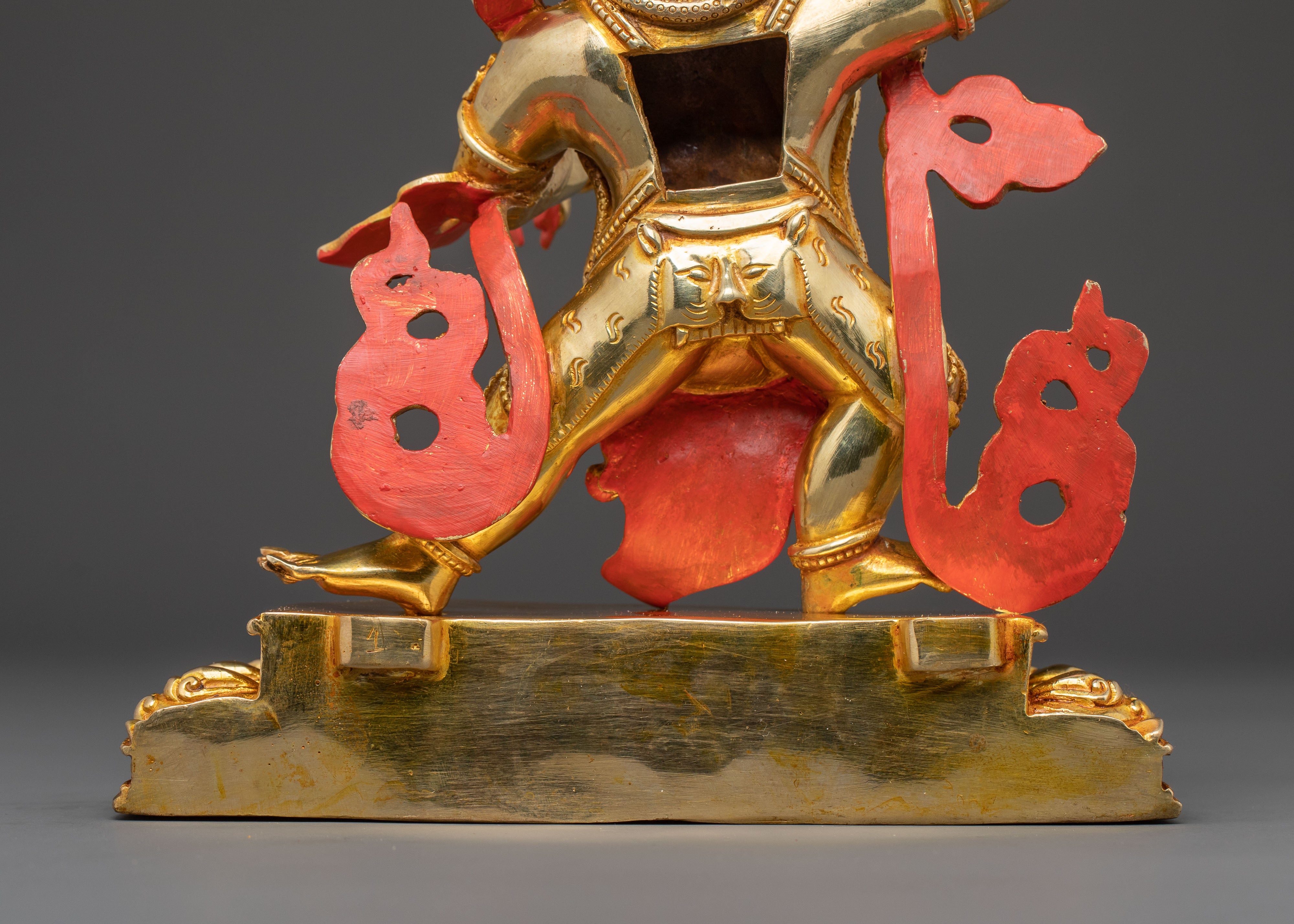 Golden Statue of Vajrapani | Protector of Wisdom