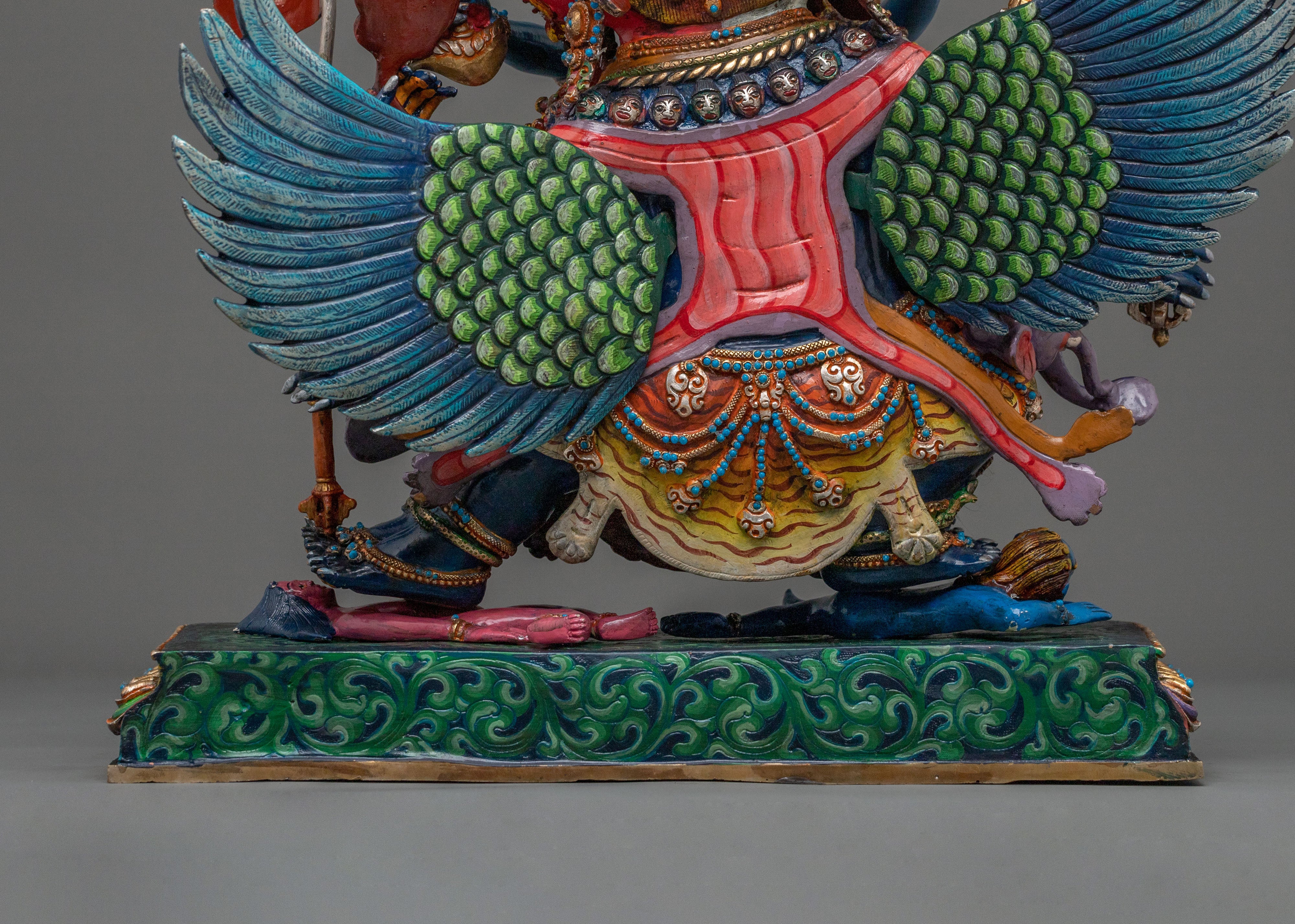 Handmade Vajrakilaya Sacred Sculpture | Home Decor