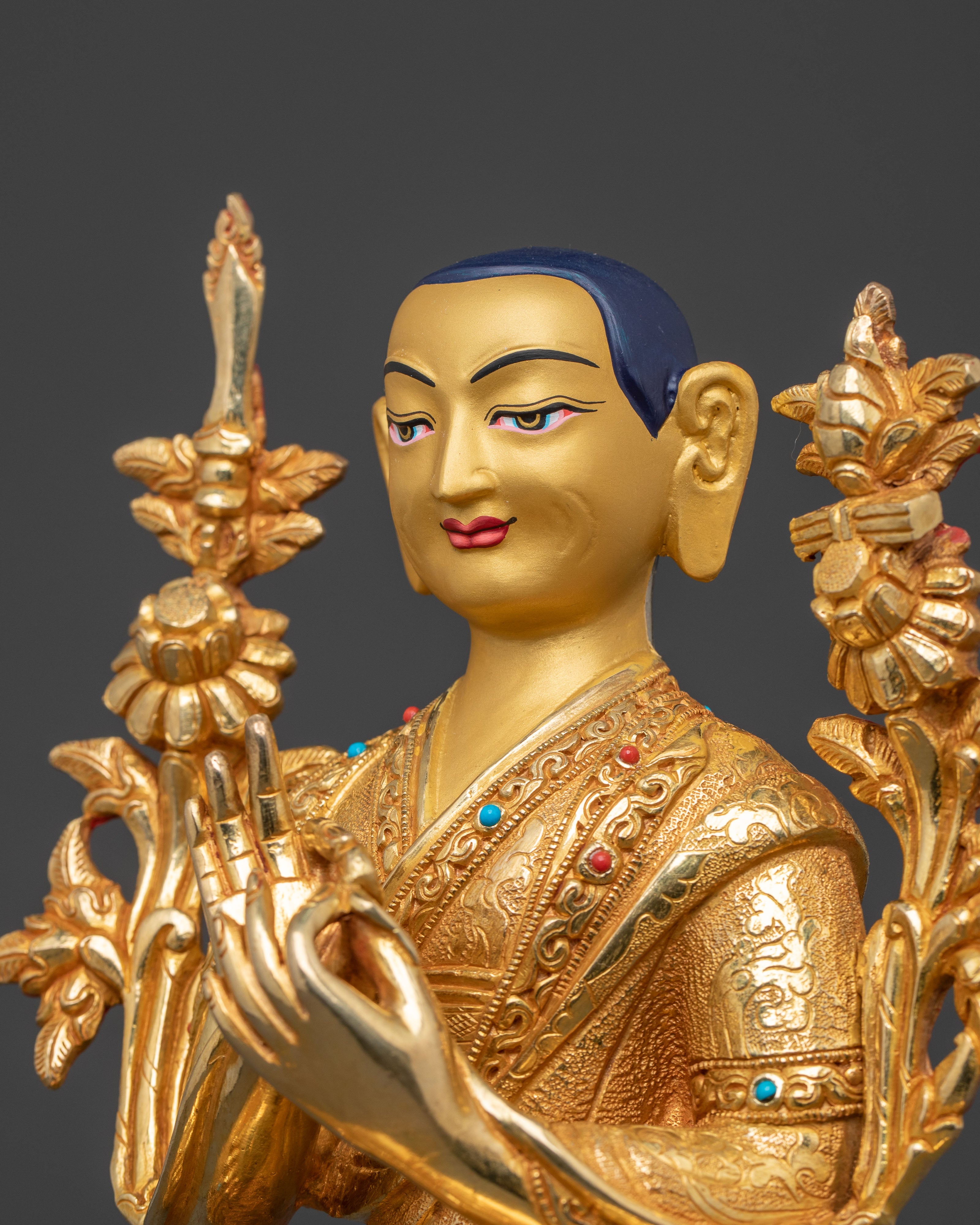 Tsongkhapa Divine Statue | Handcrafted Serenity