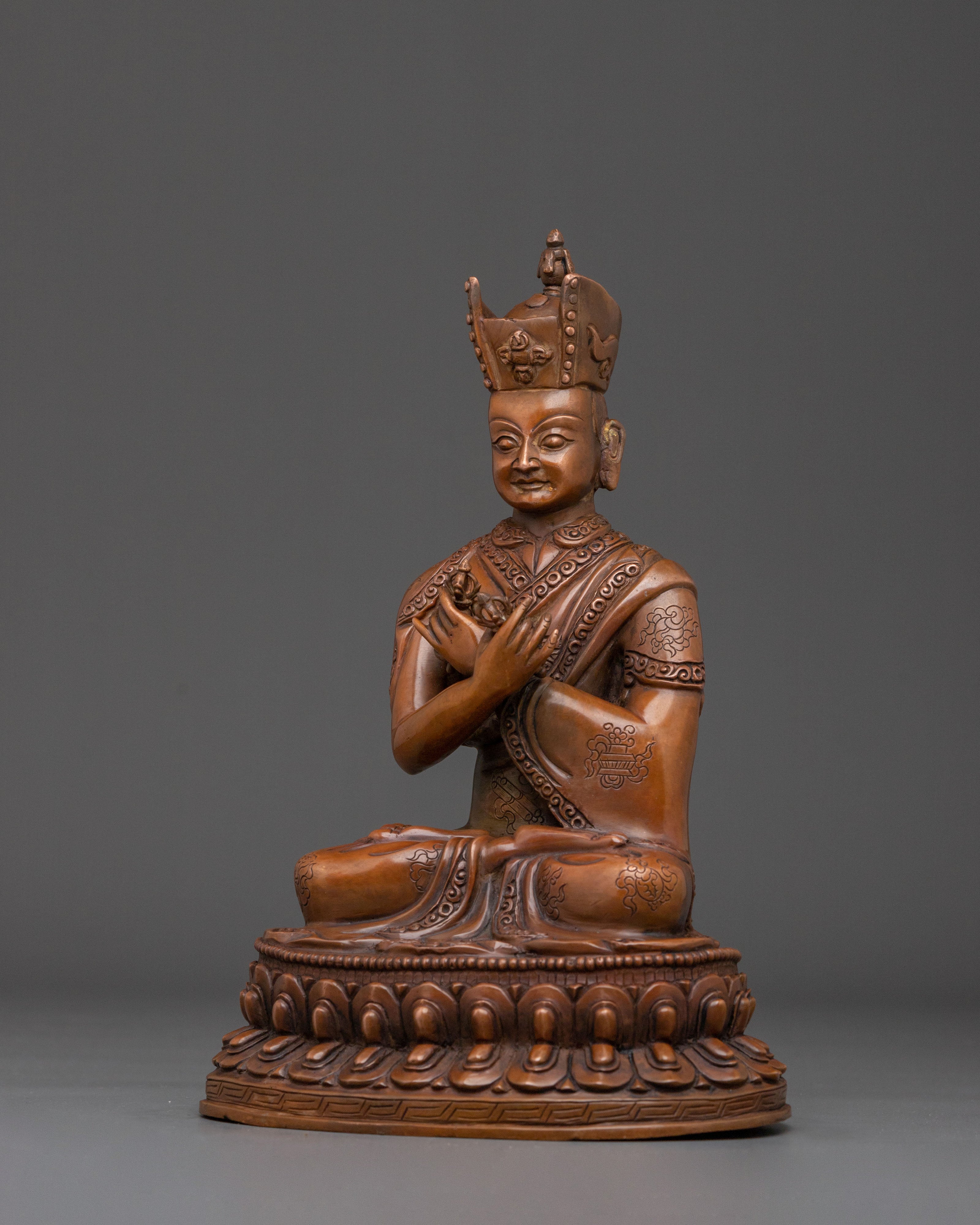 16th Karmapa Statue | Buddhist Master Altar Decoration