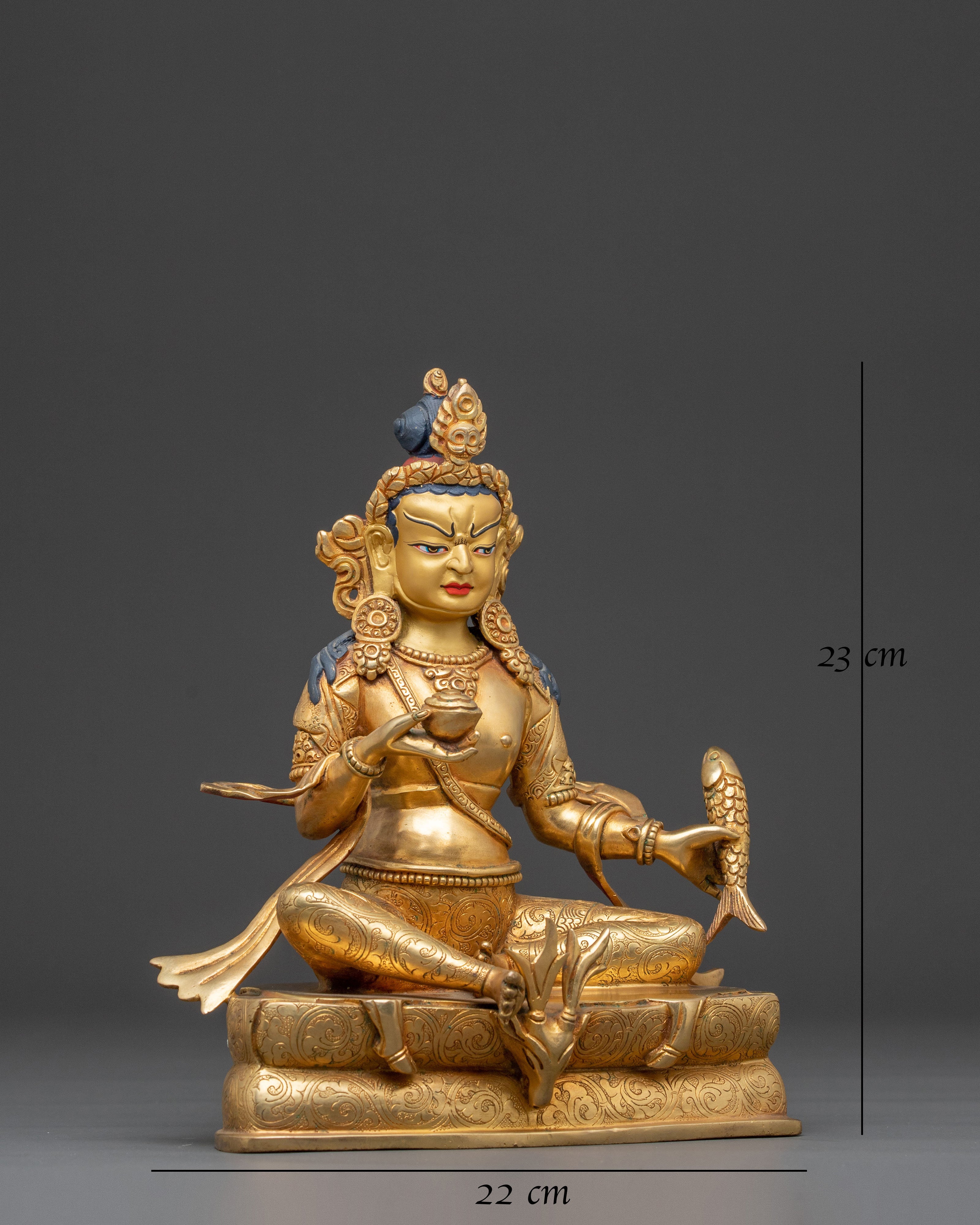 Sacred Tilopa Buddhist Statue | 24K Gold Gilded Statue