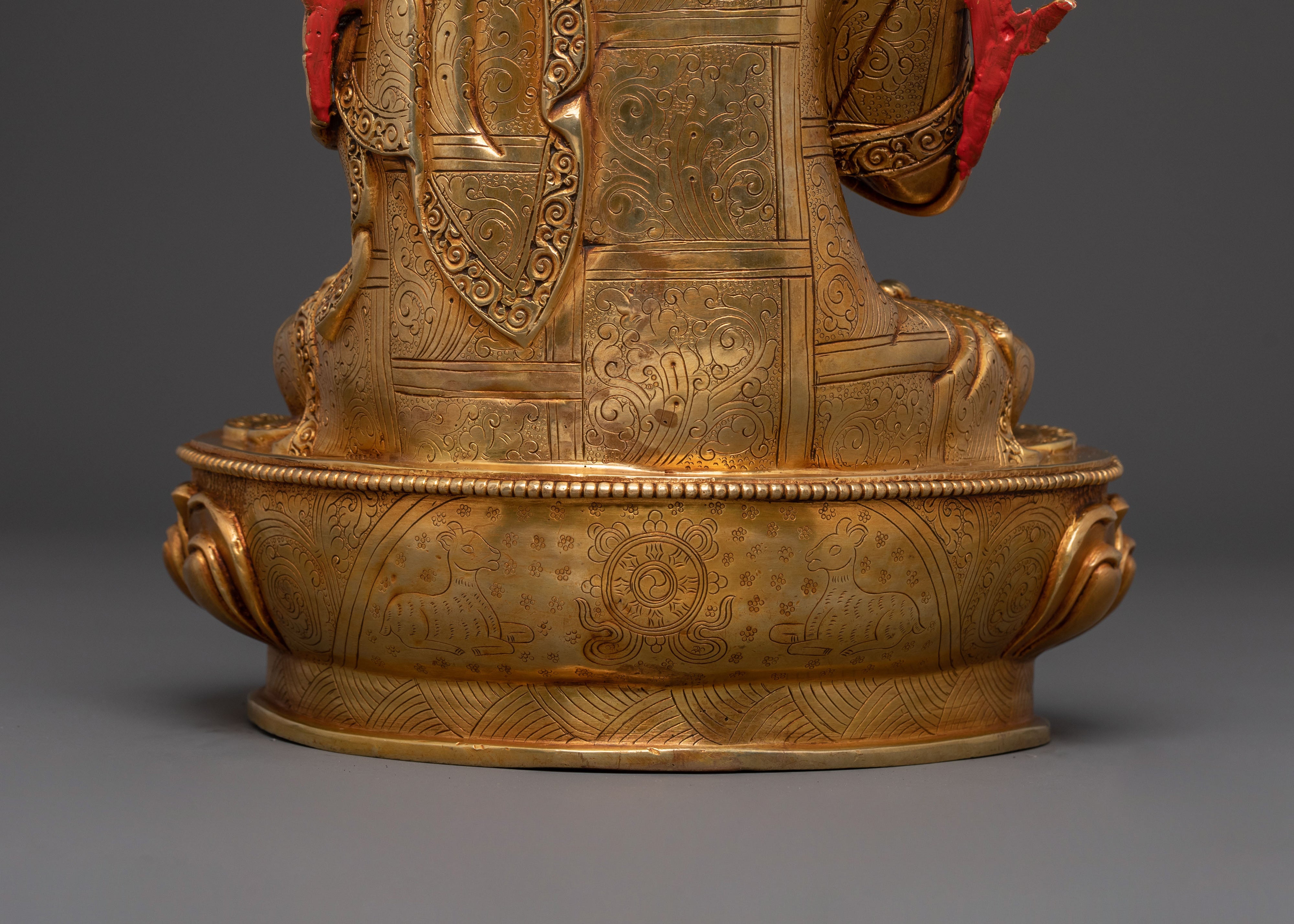 Tsongkhapa Sacred Statue with Disciples | Spiritual Icons