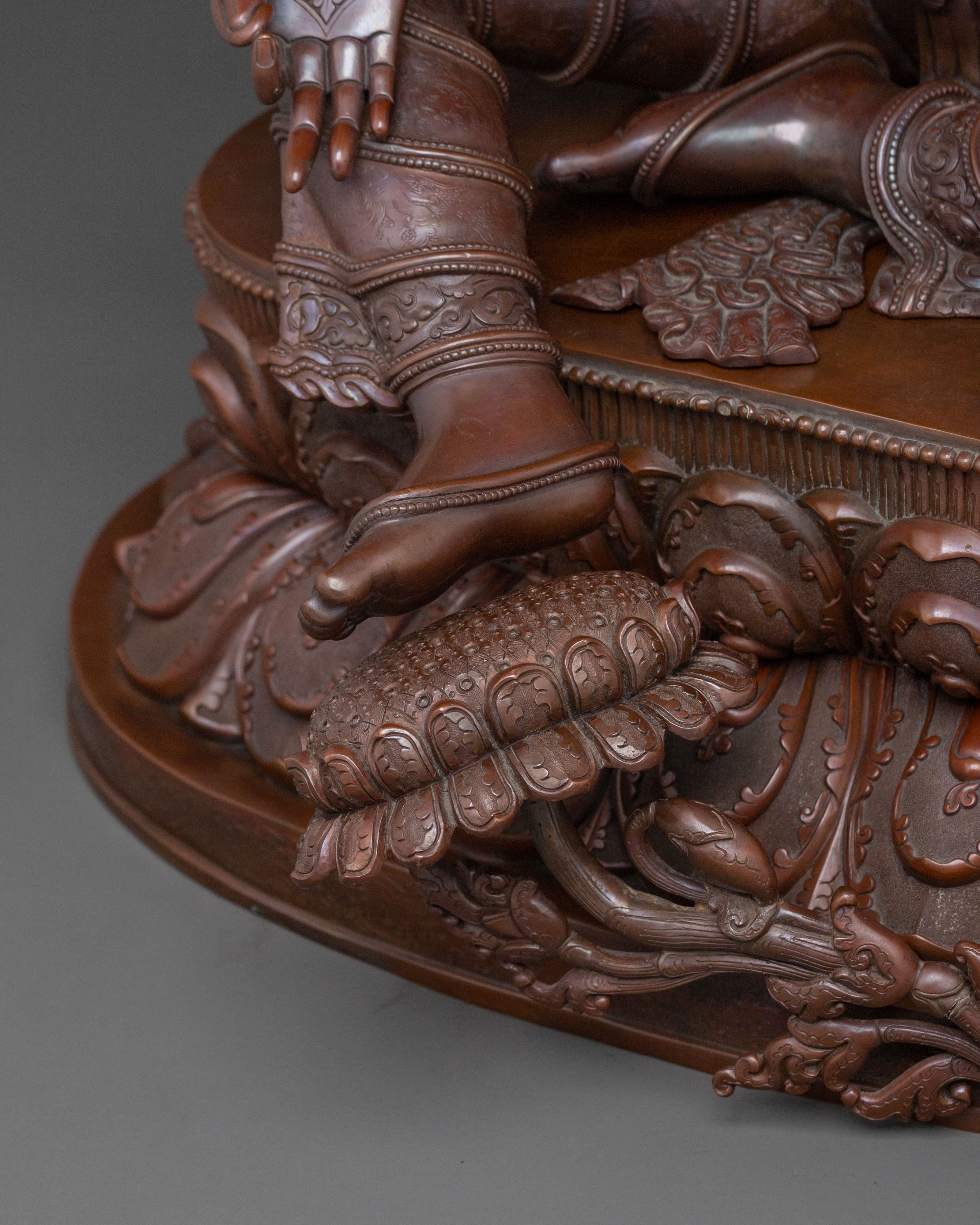 Divine Green Tara Figurine | Tibetan Buddhist Goddess