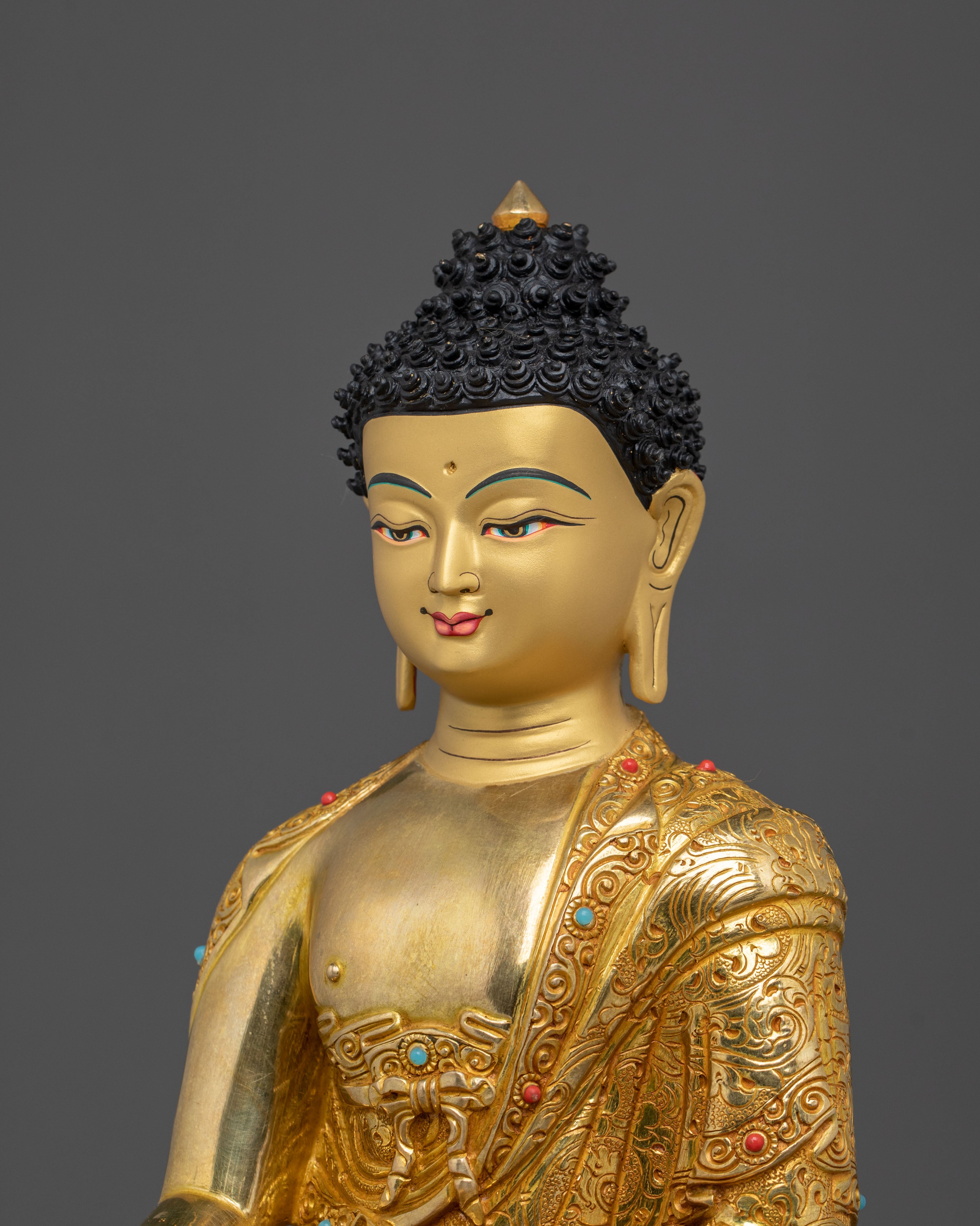 Shakyamuni Buddha Statue | Handmade Elegant Figurine