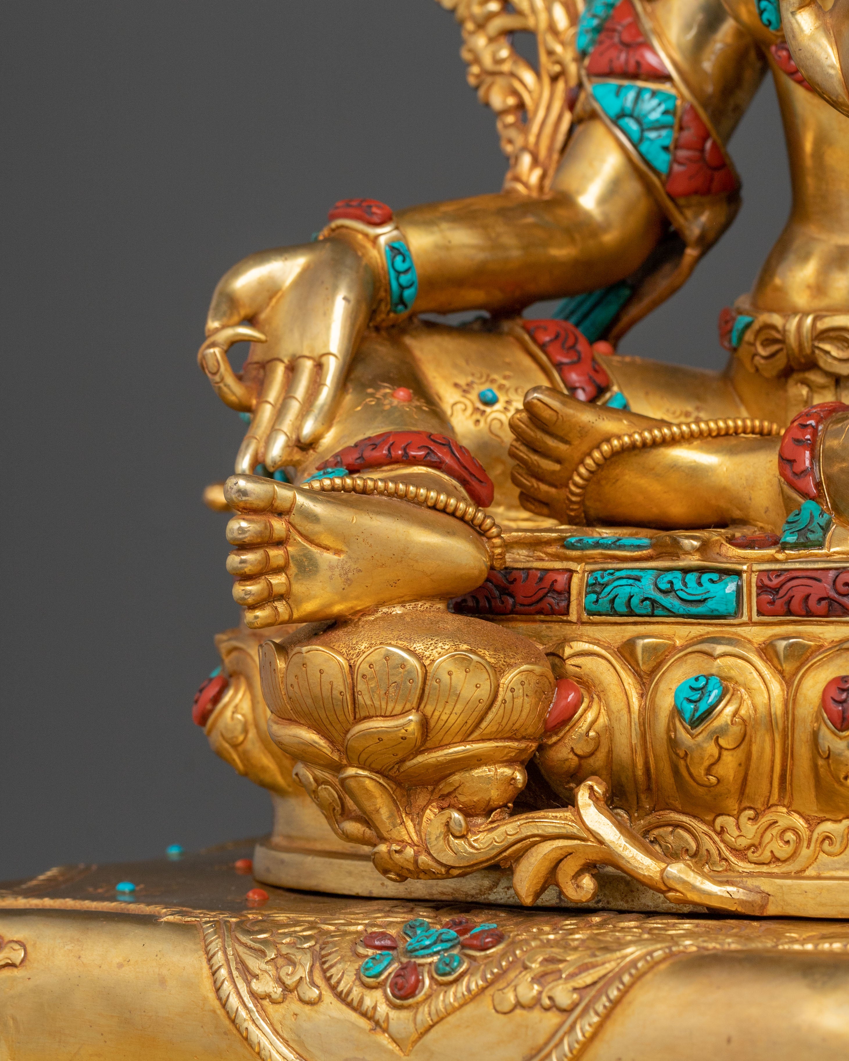Green Tara Statue | Made in Nepal