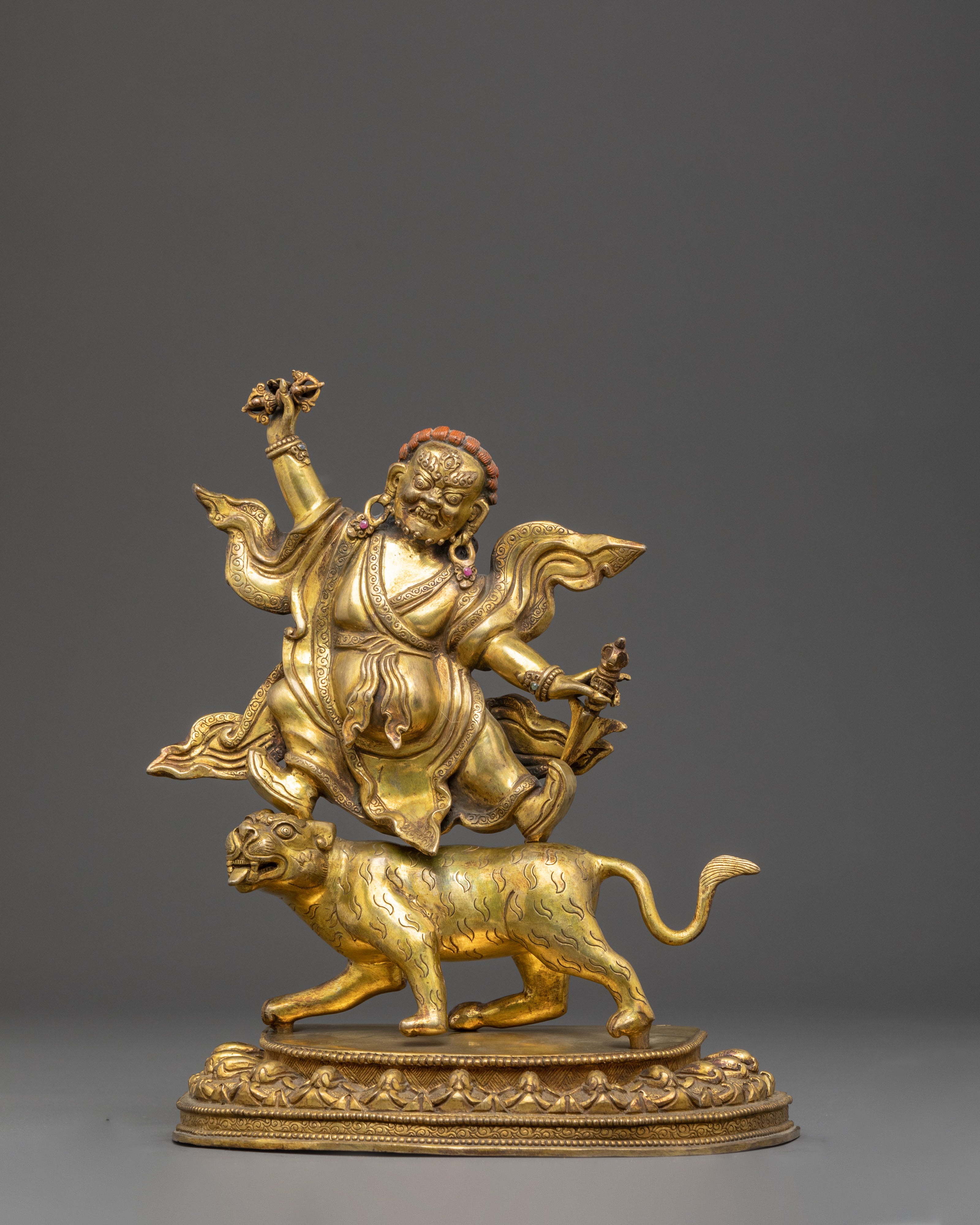 Handmade Dorje Drolo Buddhist Statue | Tantric Protector