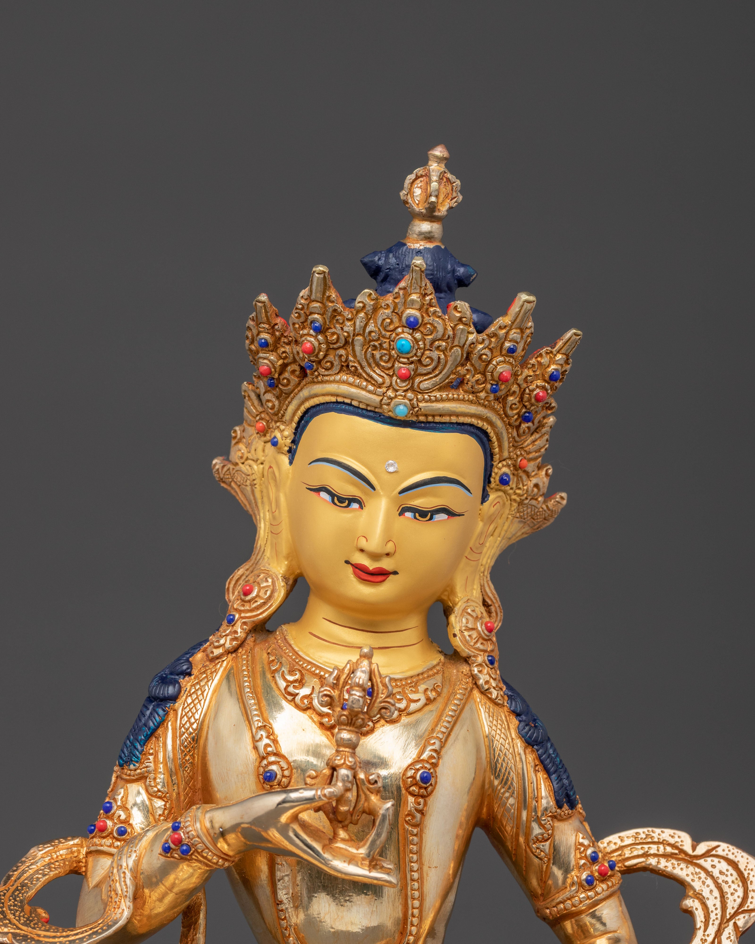 Vajrasattva Spiritual Statue: Buddha of Cleansing Karma