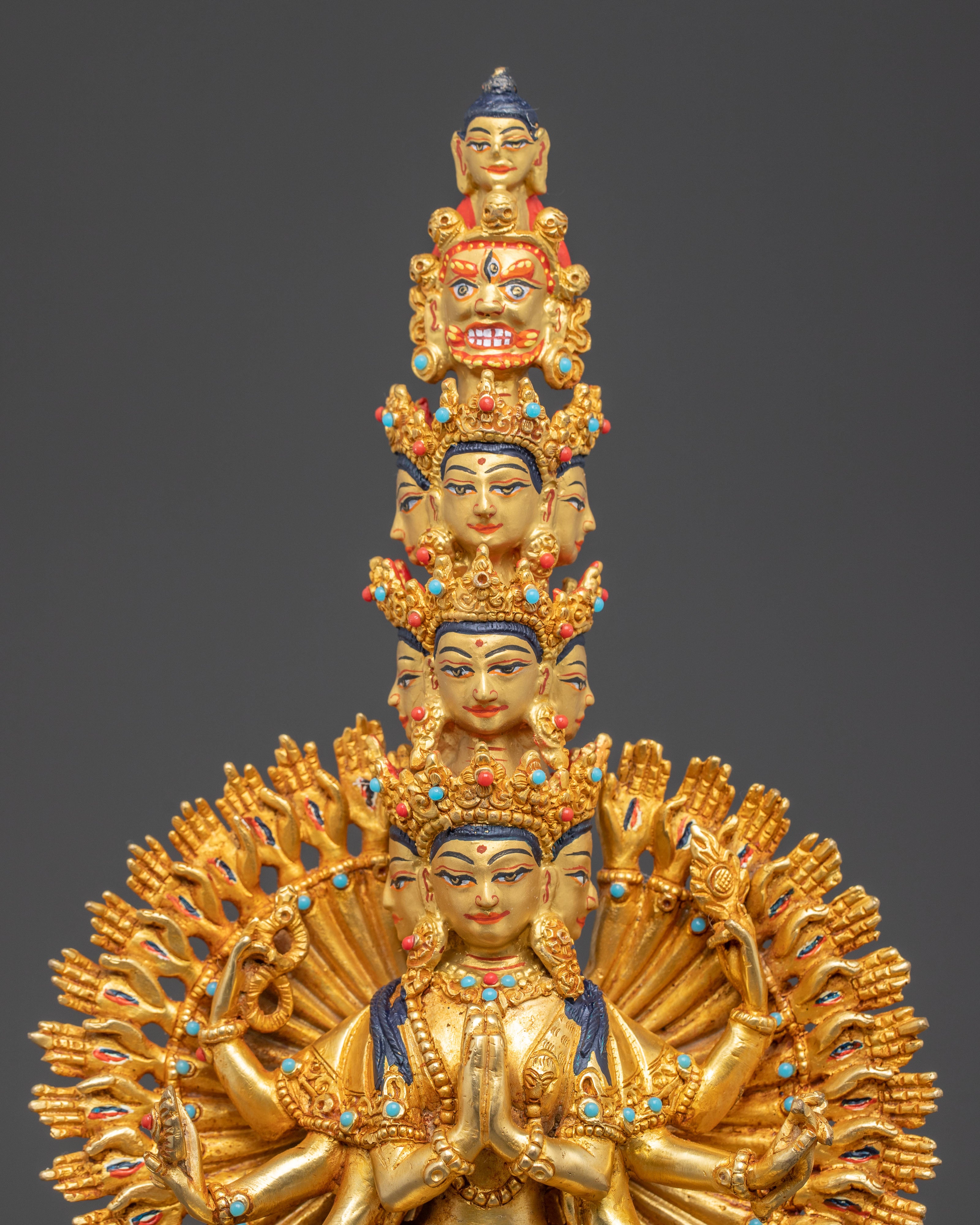 1000 Armed Chenrezig Statue: Bodhisattva of Compassion