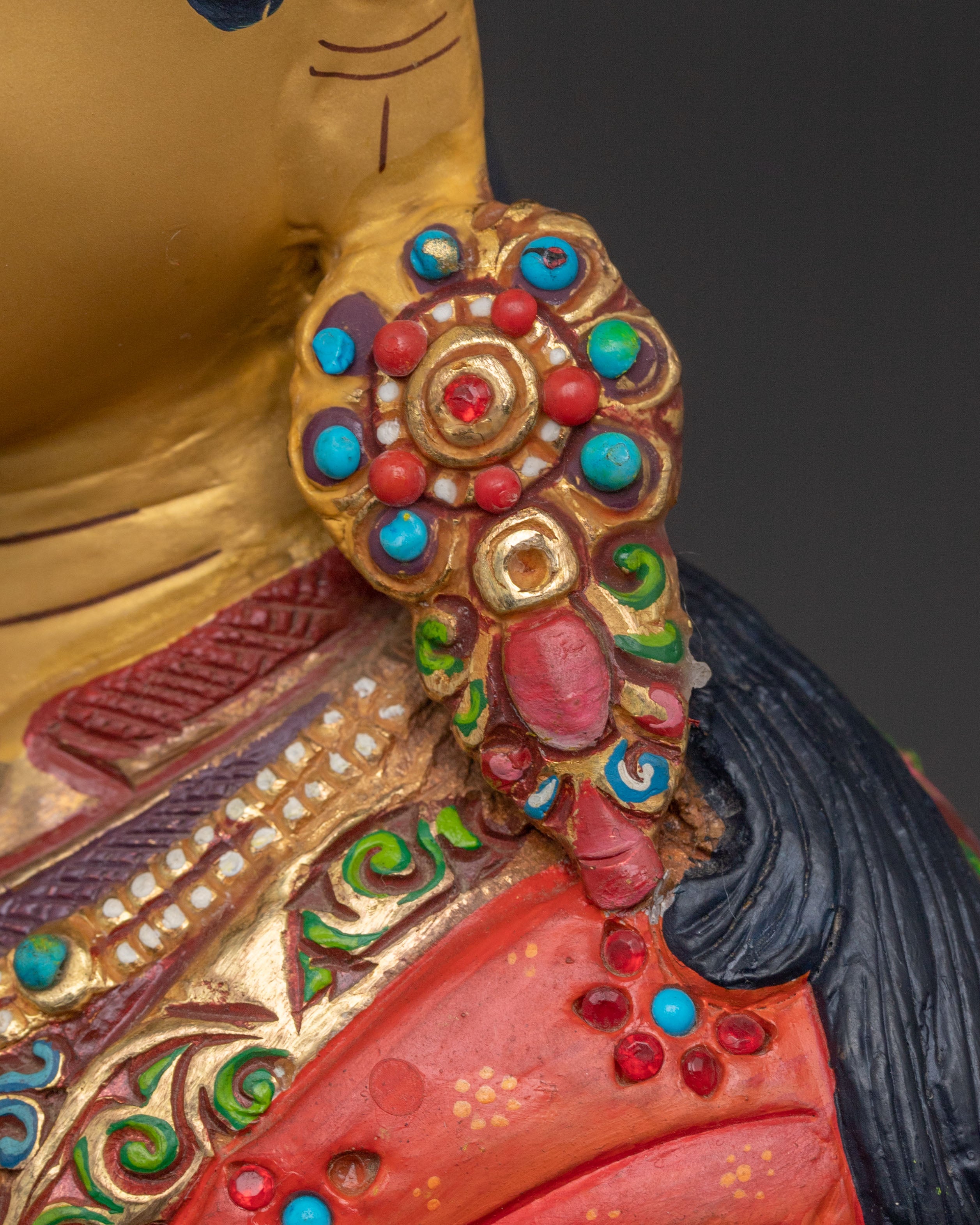 Guru Rinpoche Sacred Statue | The Lotus Guru