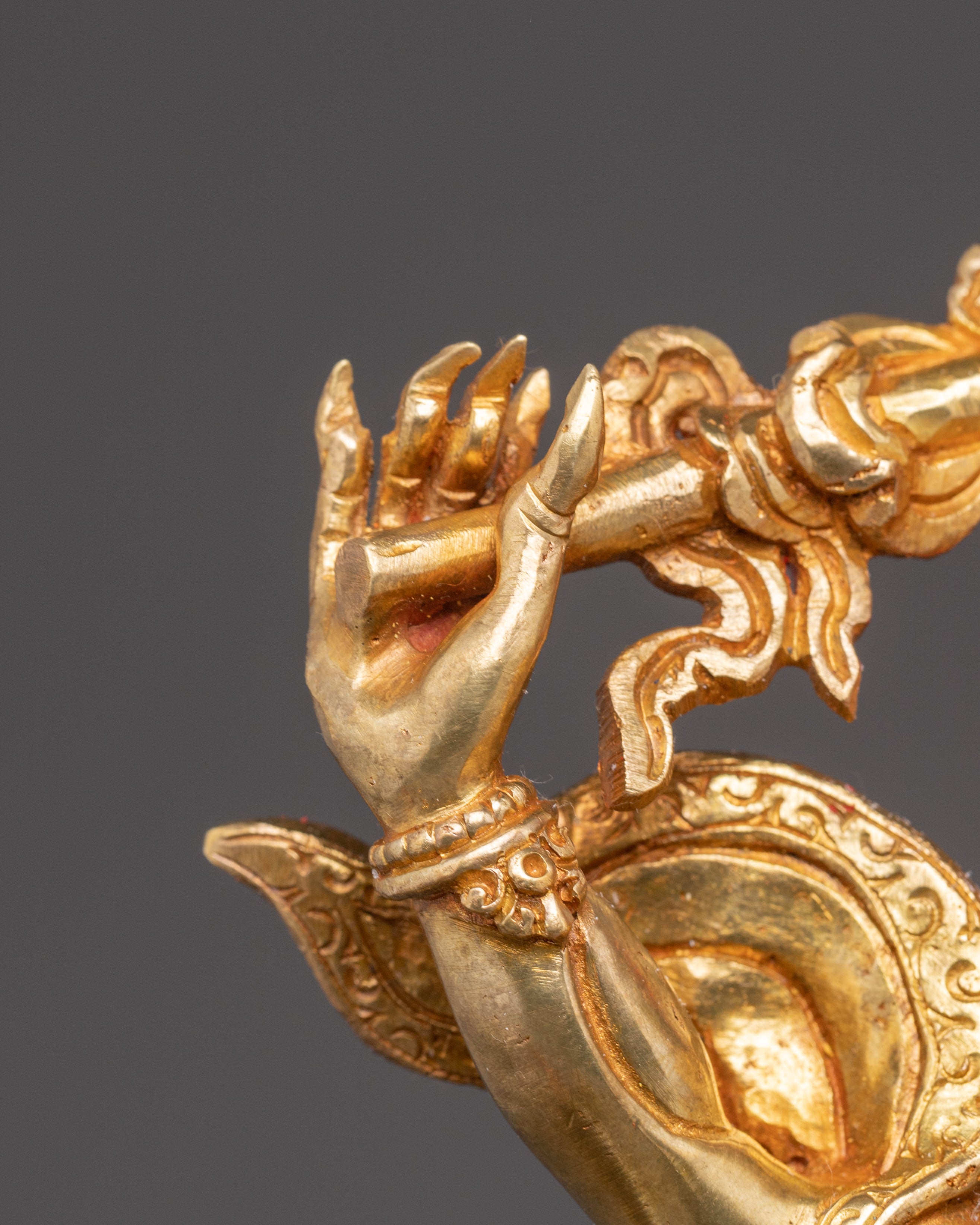 Himalayan Statue of Handcrafted Palden Lhamo | Powerful Dharma Protector