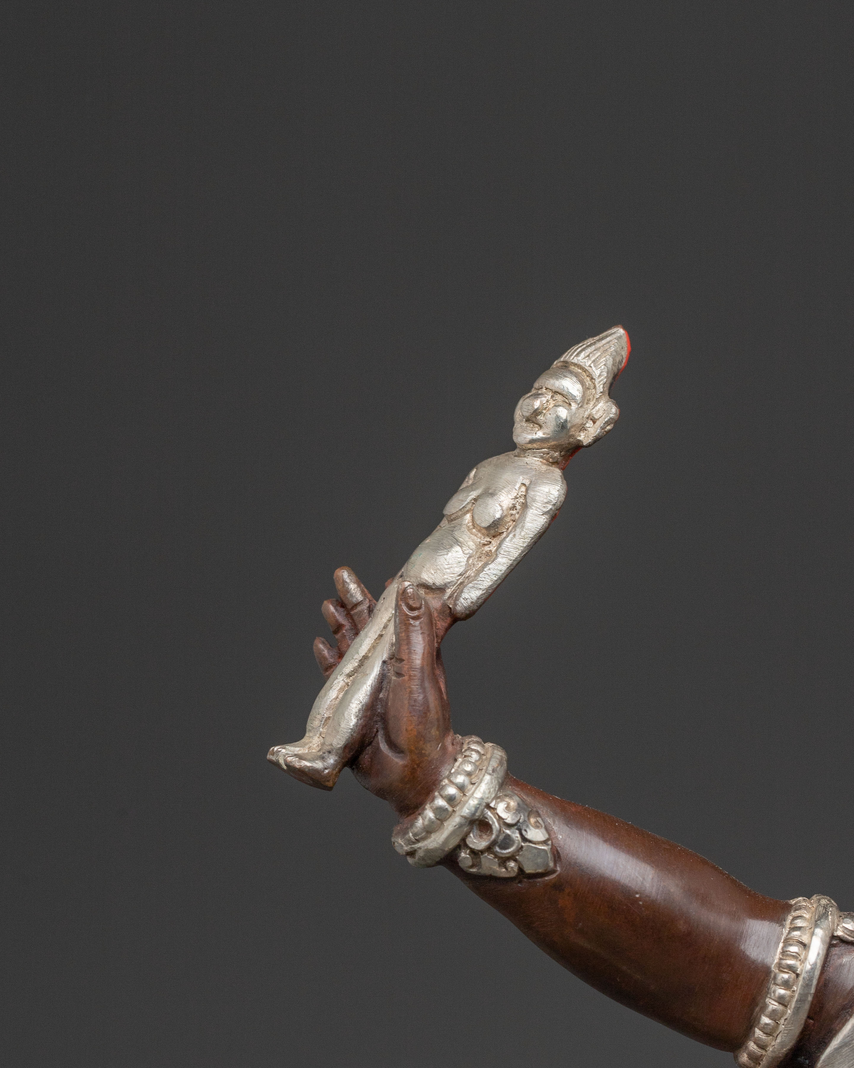 Handcrafted Ekajati Sacred Statue: Protector Deity