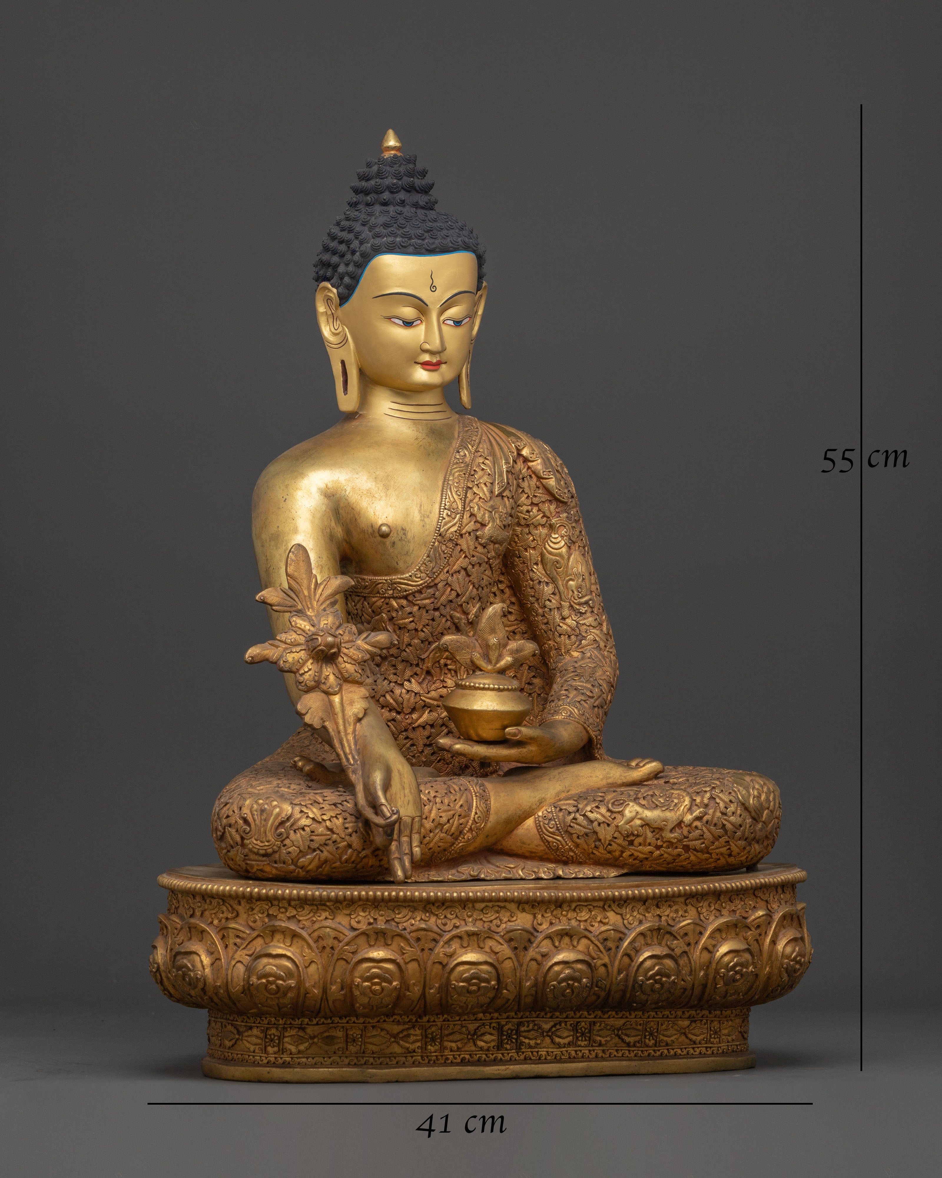 Tibetan Medicine Buddha Statue | Healing Deity