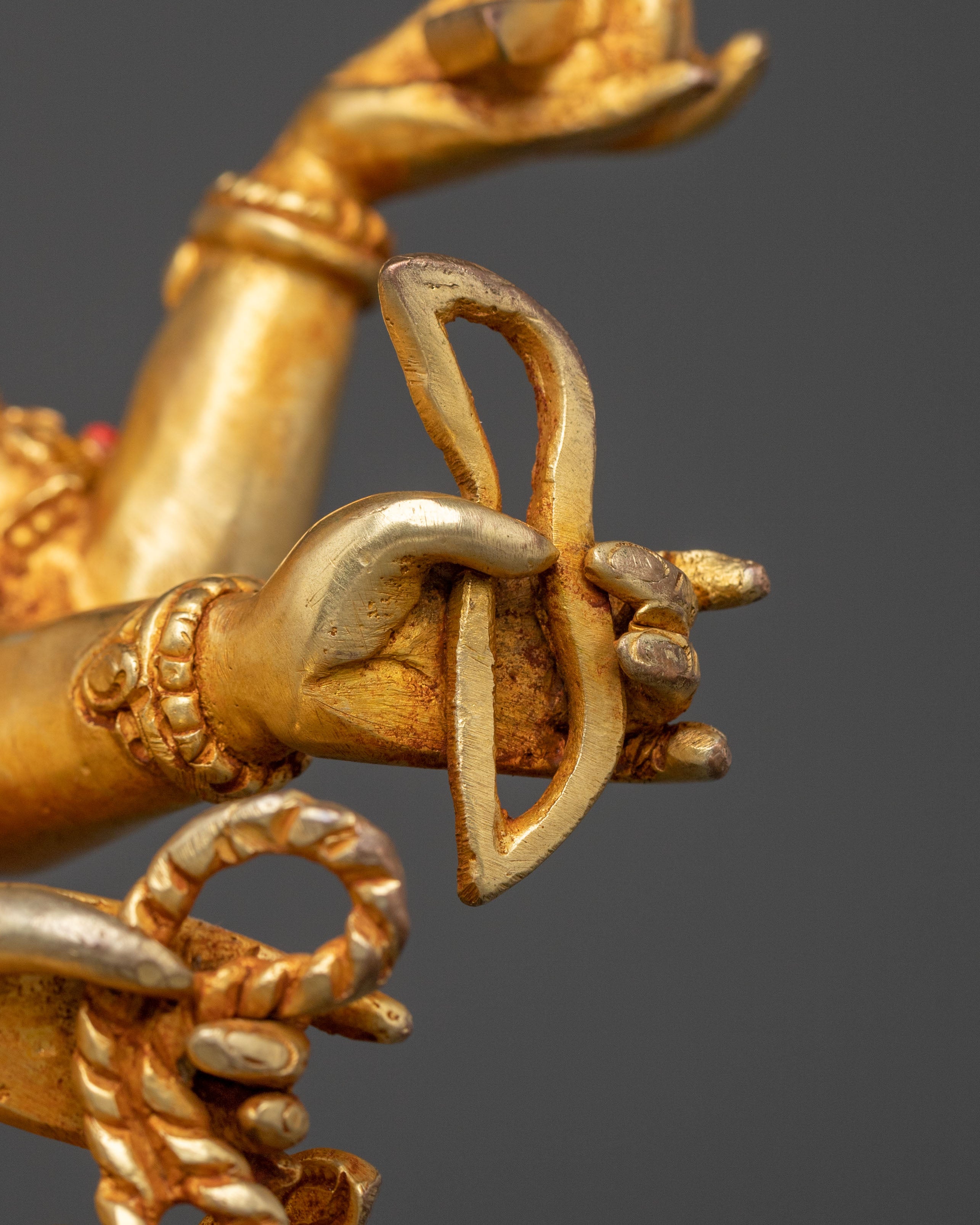 Maha Vajrasattva | 24K Gold Gilded Sculpture