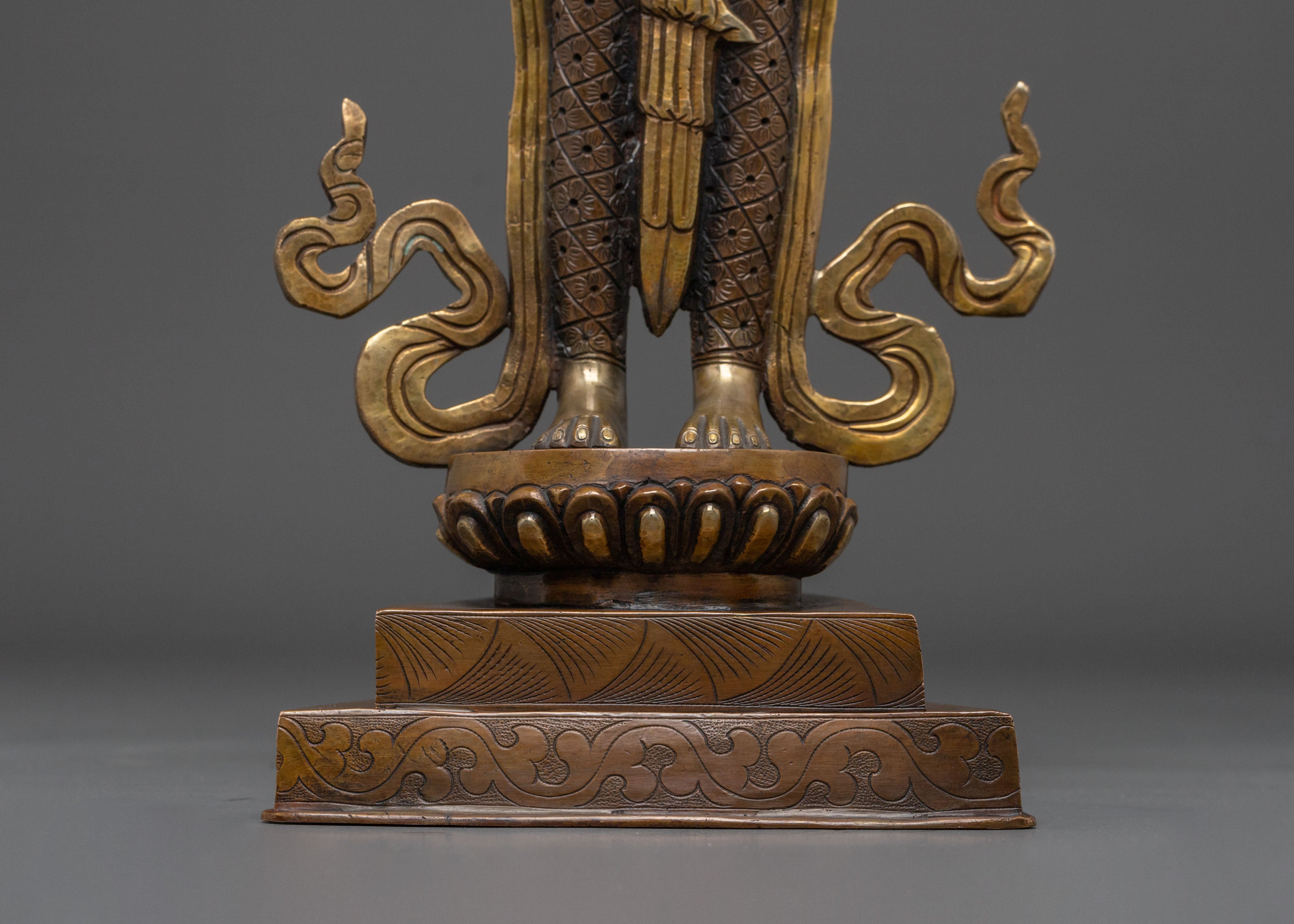 Lokeshwor Divine Statue | Buddhist Altar Sculpture