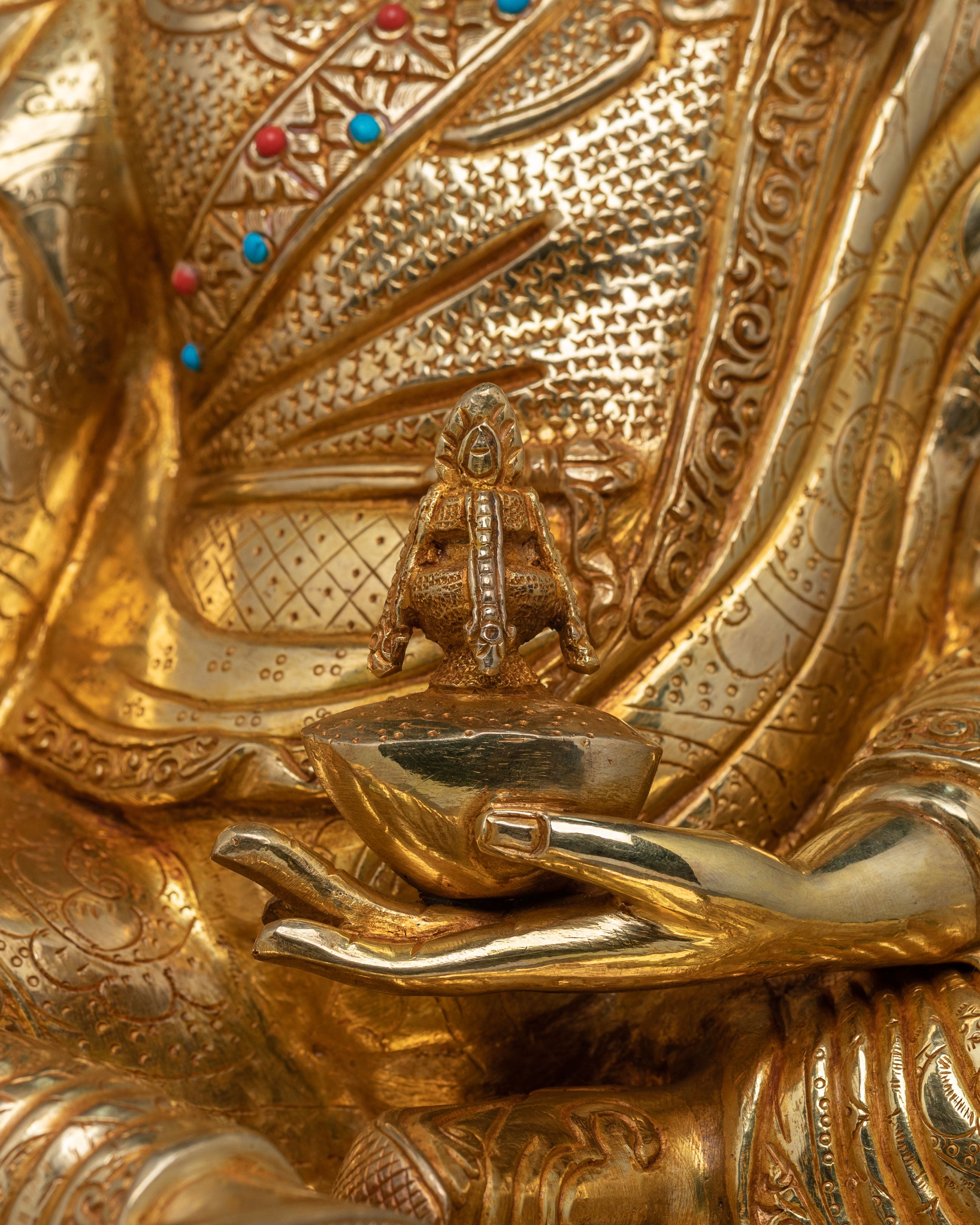 Guru Rinpoche Statue: Lotus Born Master Sculpture