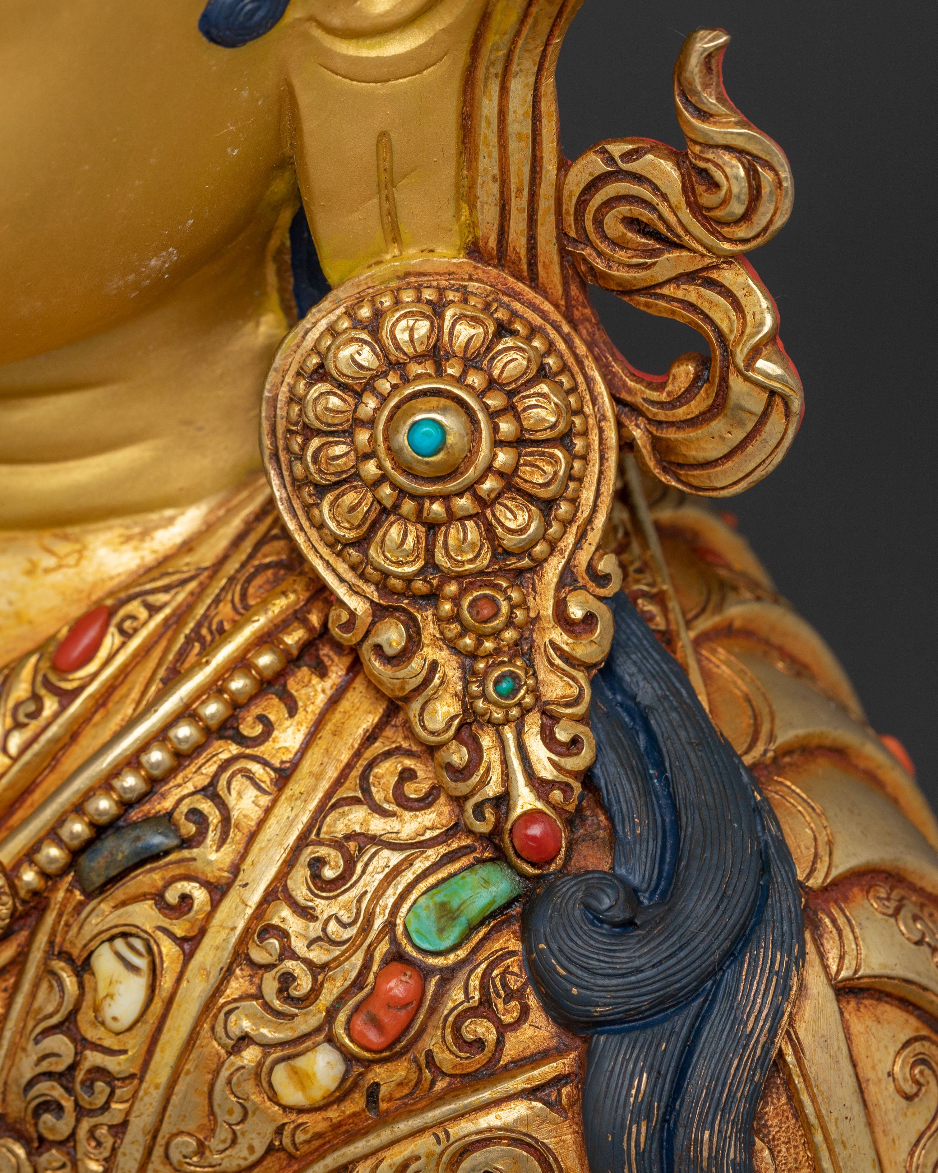 Sacred Tibetan Guru Tsokye Dorje Statue | Spiritual Practice & Altar Decor