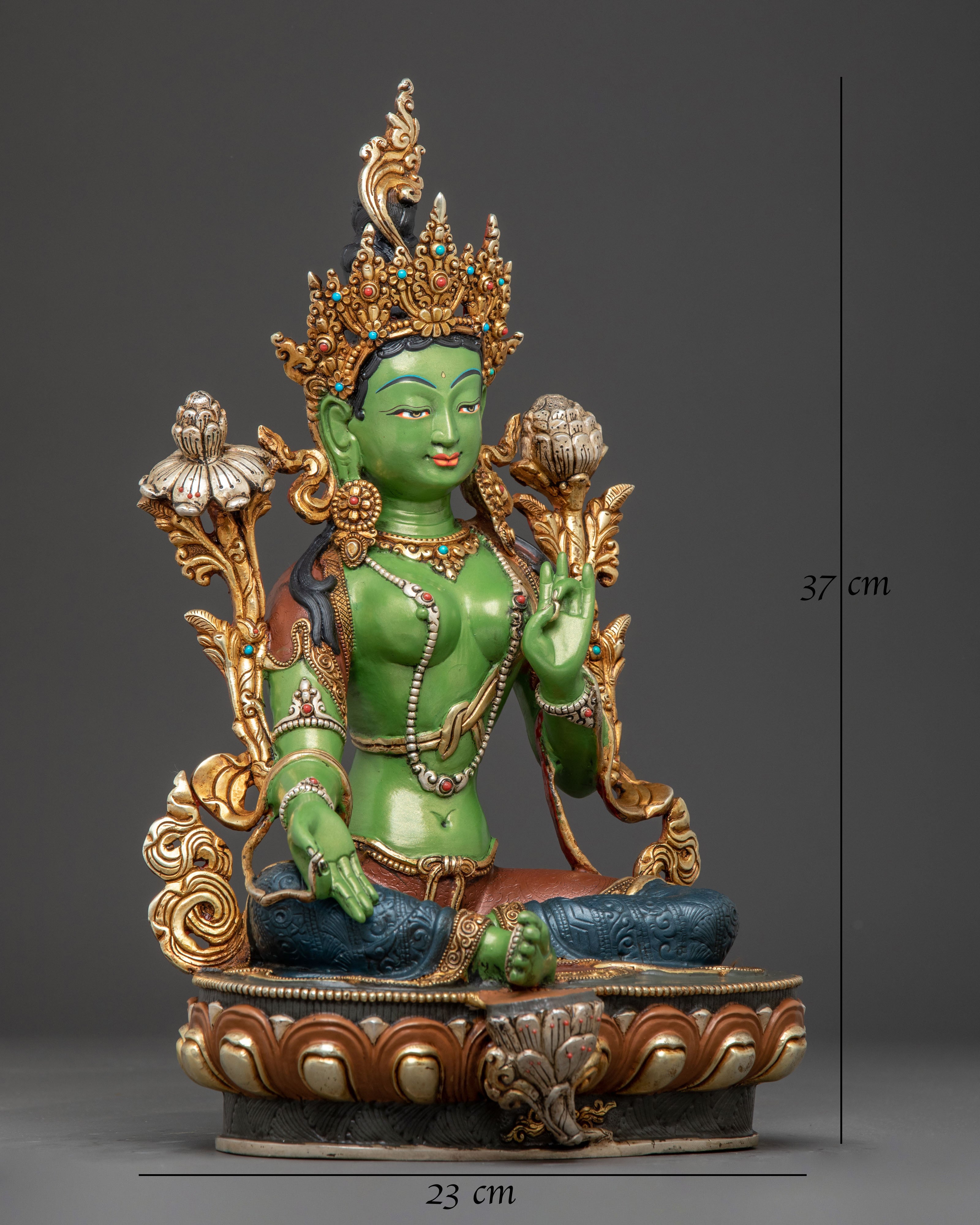 Statue of Shyama Tara (Green Tara) | Mother of Liberation