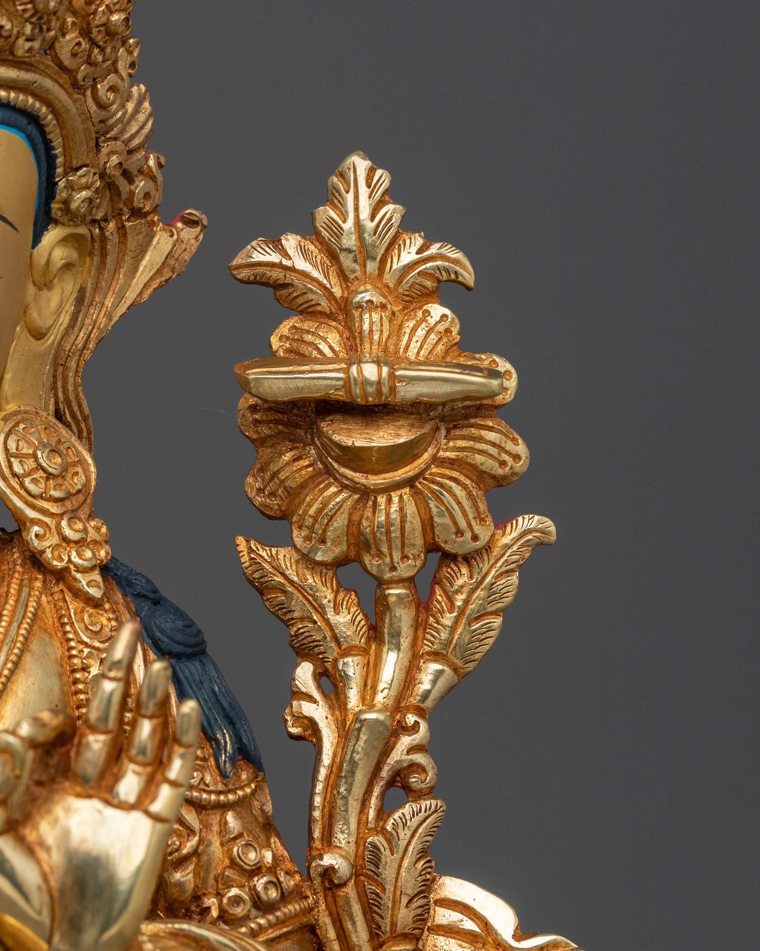 Bodhisattva Manjushri Statue | Sacred Wisdom Figurine